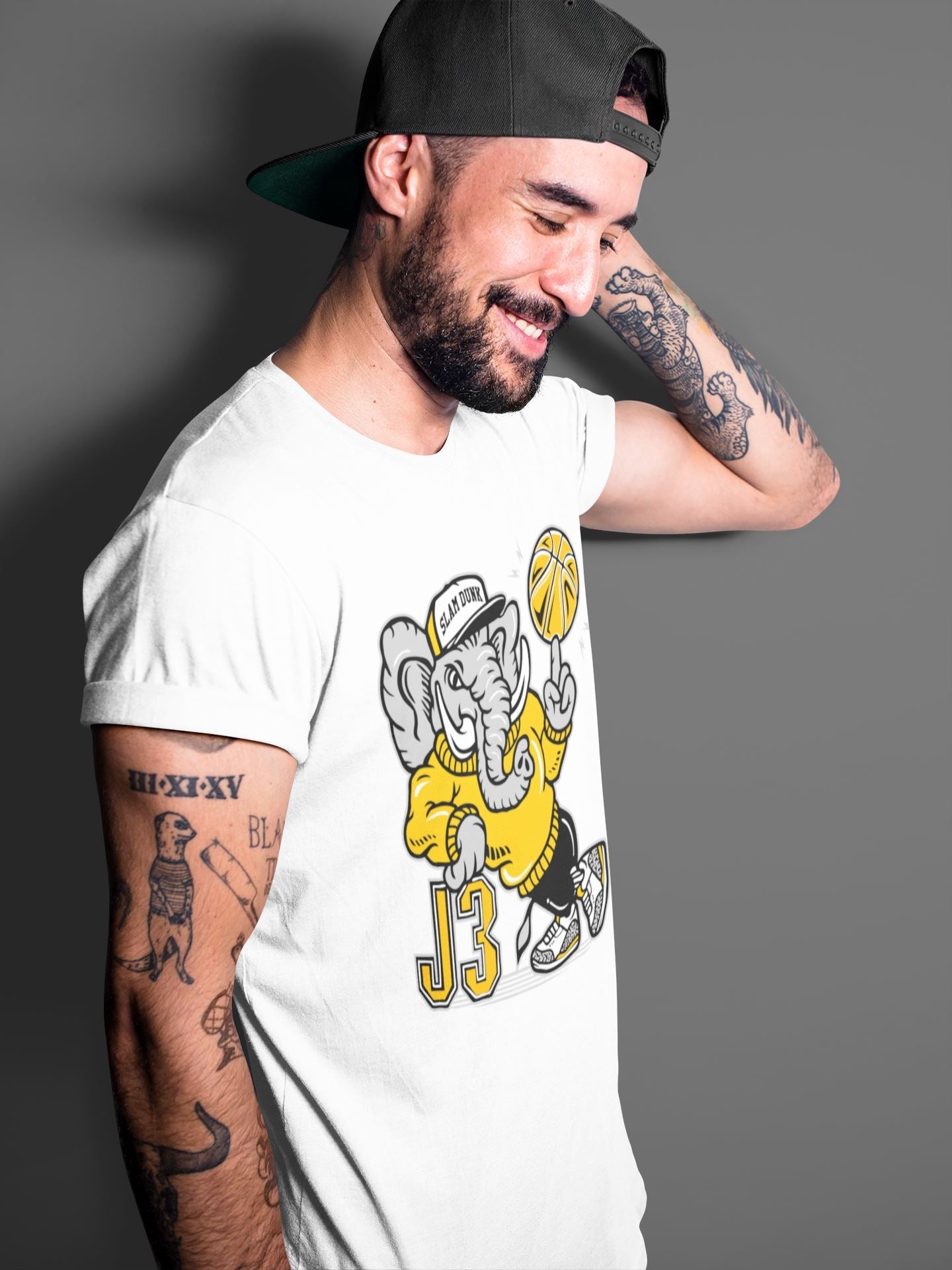 Jordan 3 Laser Orange Sneaker Match Tees Elephant Sneaker Tees Jordan 3 Laser Orange Sneaker Release Tees Unisex Shirts