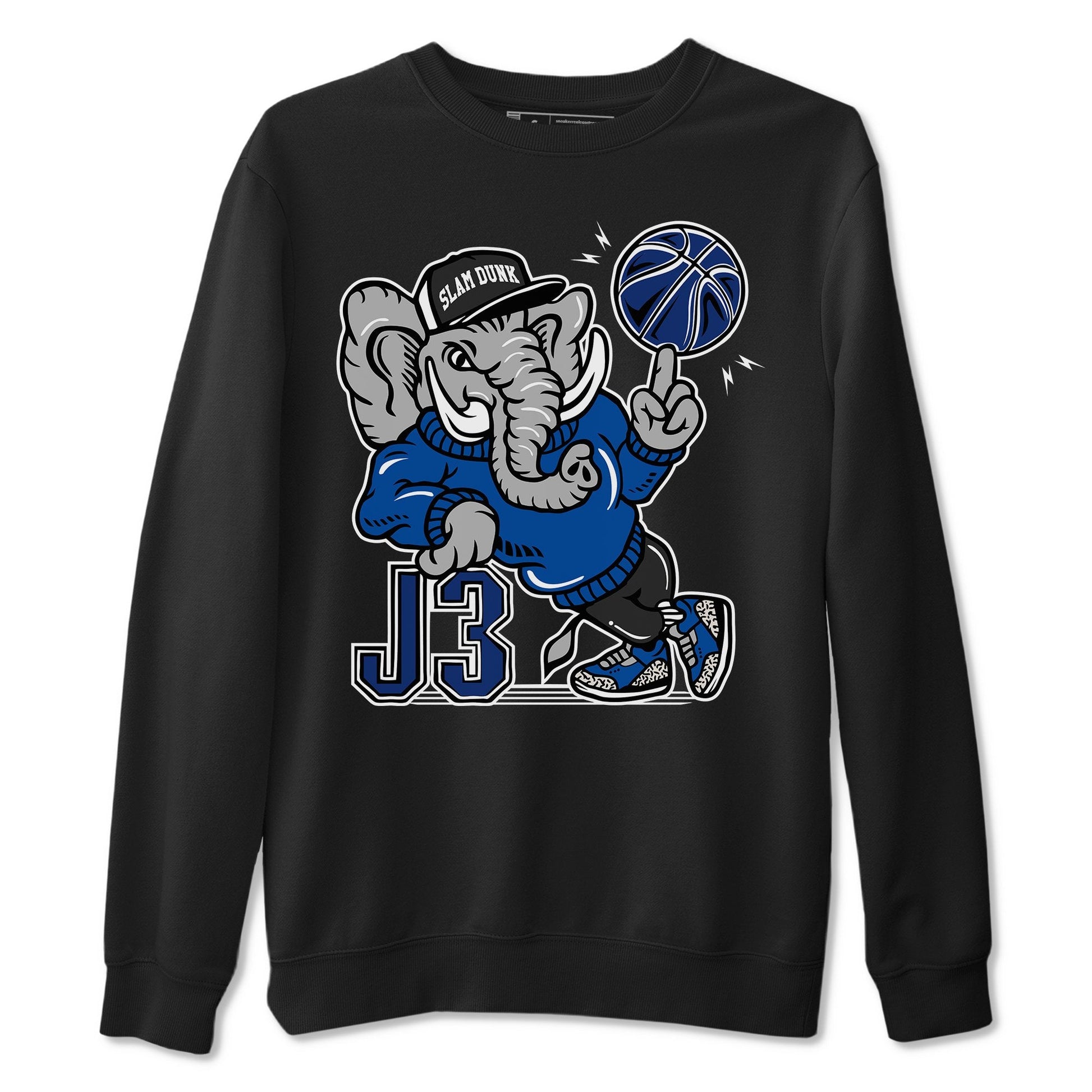 Jordan 3 Varsity Royal Sneaker Match Tees Elephant Sneaker Tees Jordan 3 Varsity Royal Sneaker Release Tees Unisex Shirts