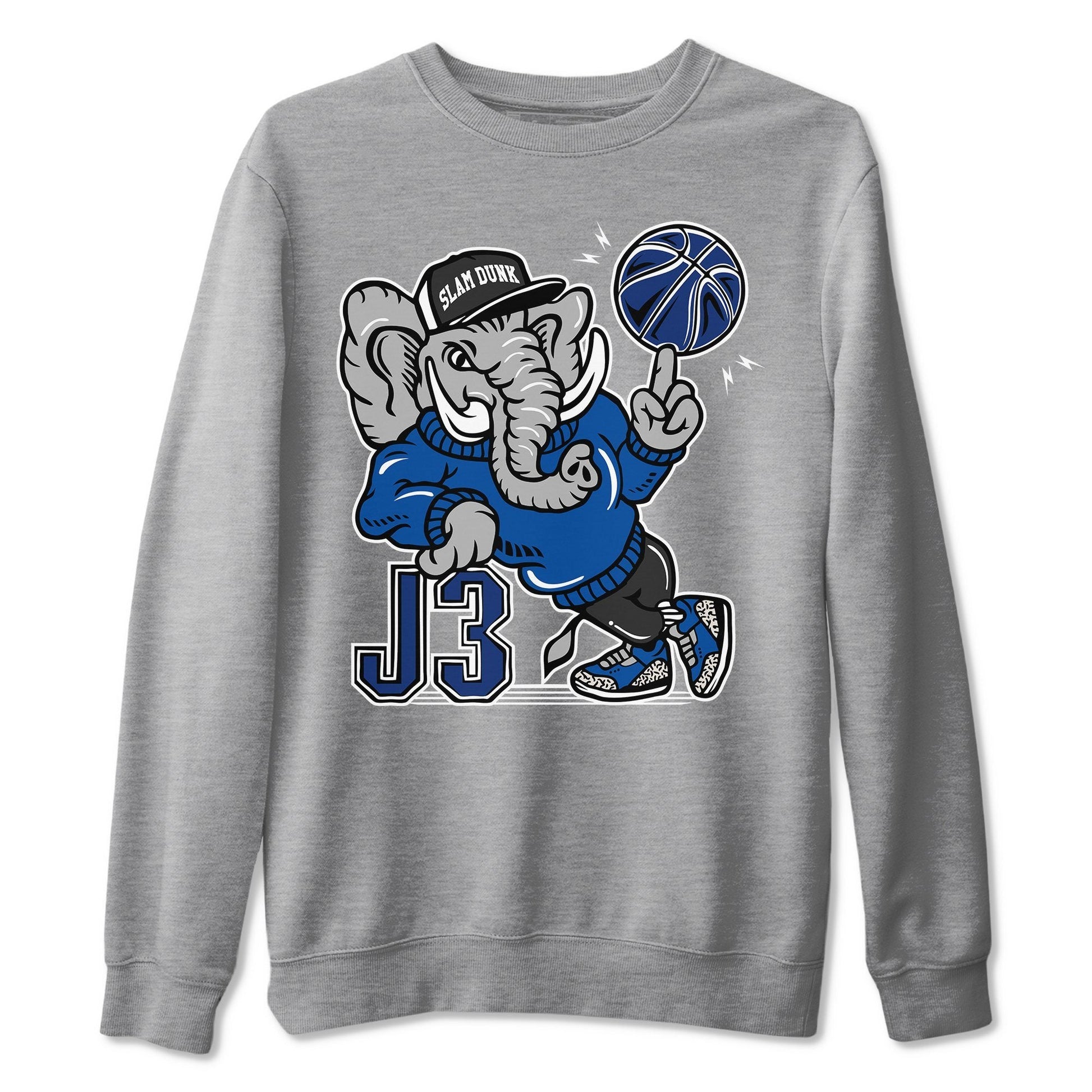 Jordan 3 Varsity Royal Sneaker Match Tees Elephant Sneaker Tees Jordan 3 Varsity Royal Sneaker Release Tees Unisex Shirts