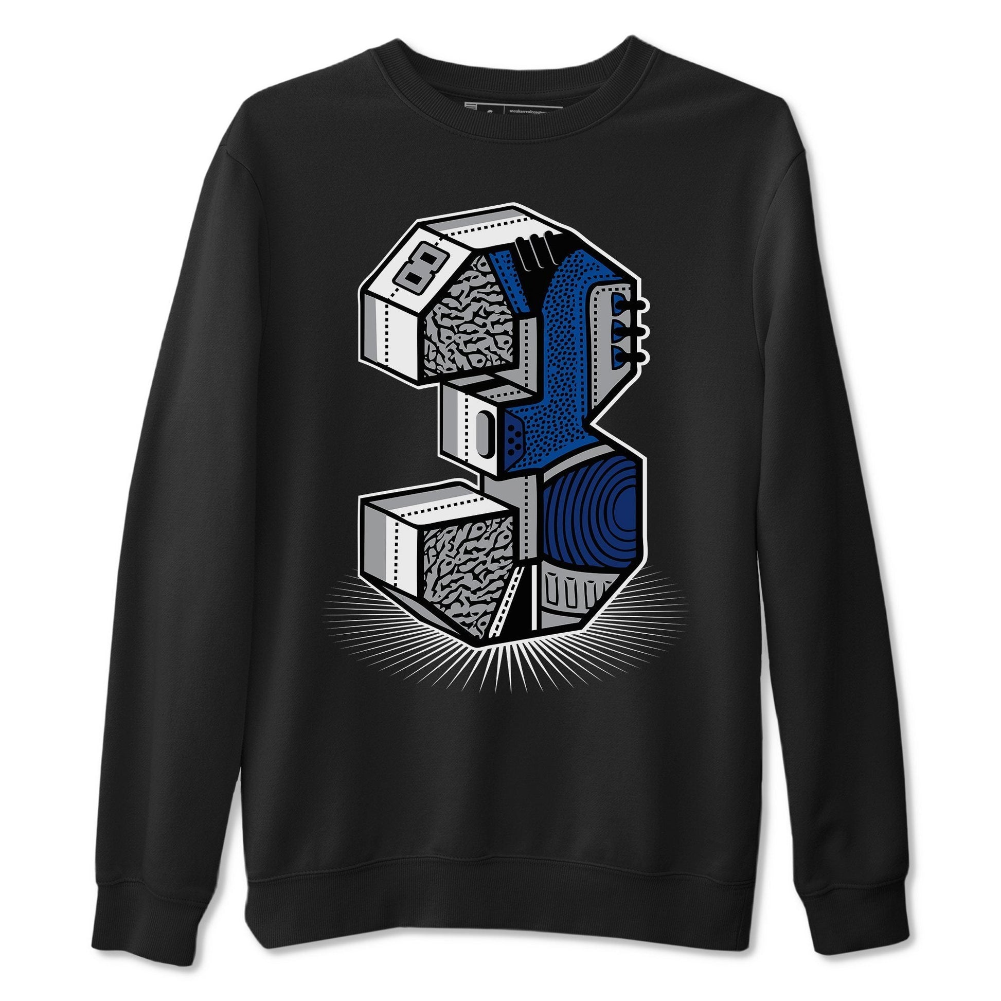 Jordan 3 Varsity Royal Sneaker Match Tees Three Statue Sneaker Tees Jordan 3 Varsity Royal Sneaker Release Tees Unisex Shirts