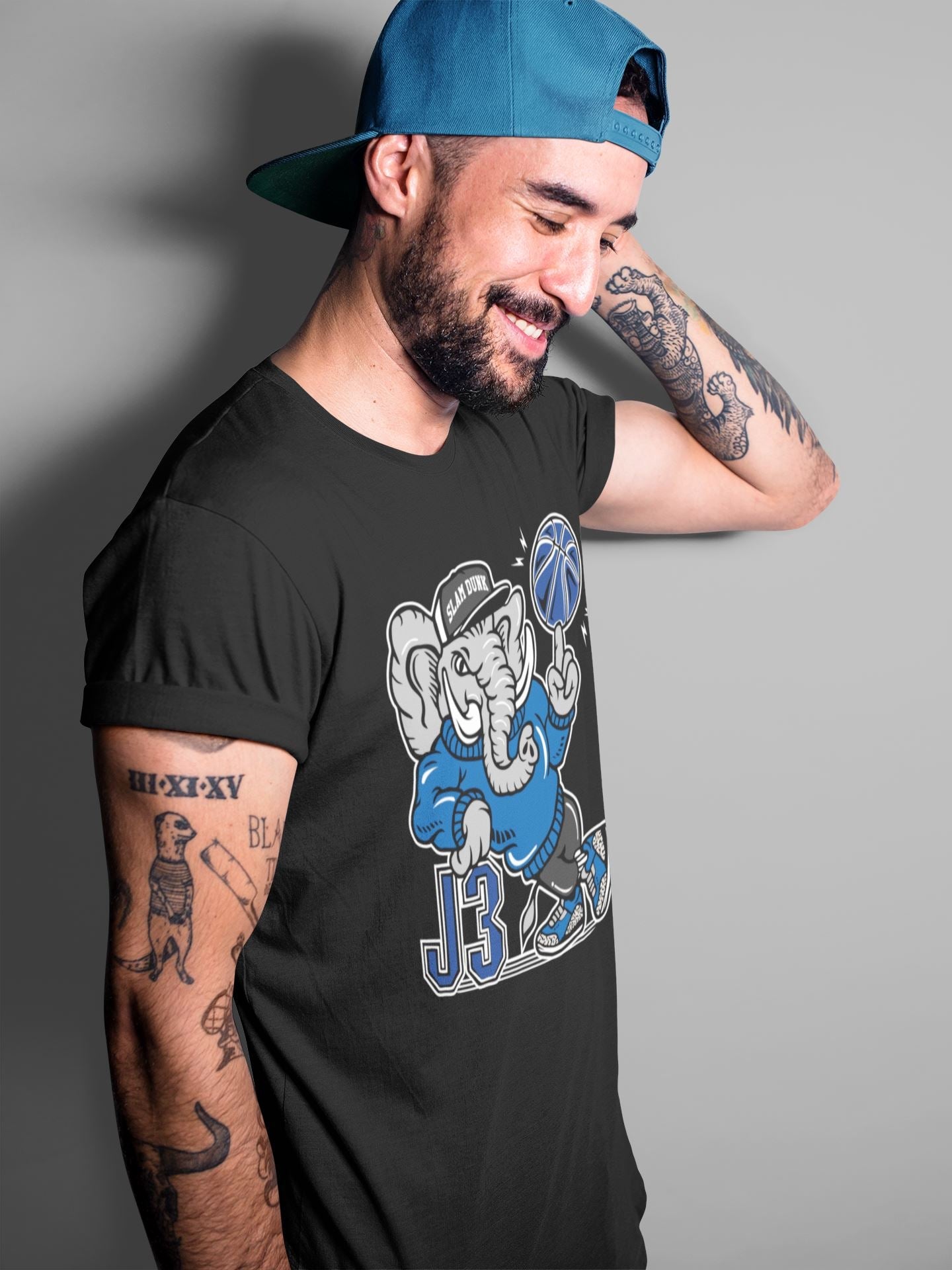 Jordan 3 Varsity Royal Sneaker Match Tees Elephant Sneaker Tees Jordan 3 Varsity Royal Sneaker Release Tees Unisex Shirts