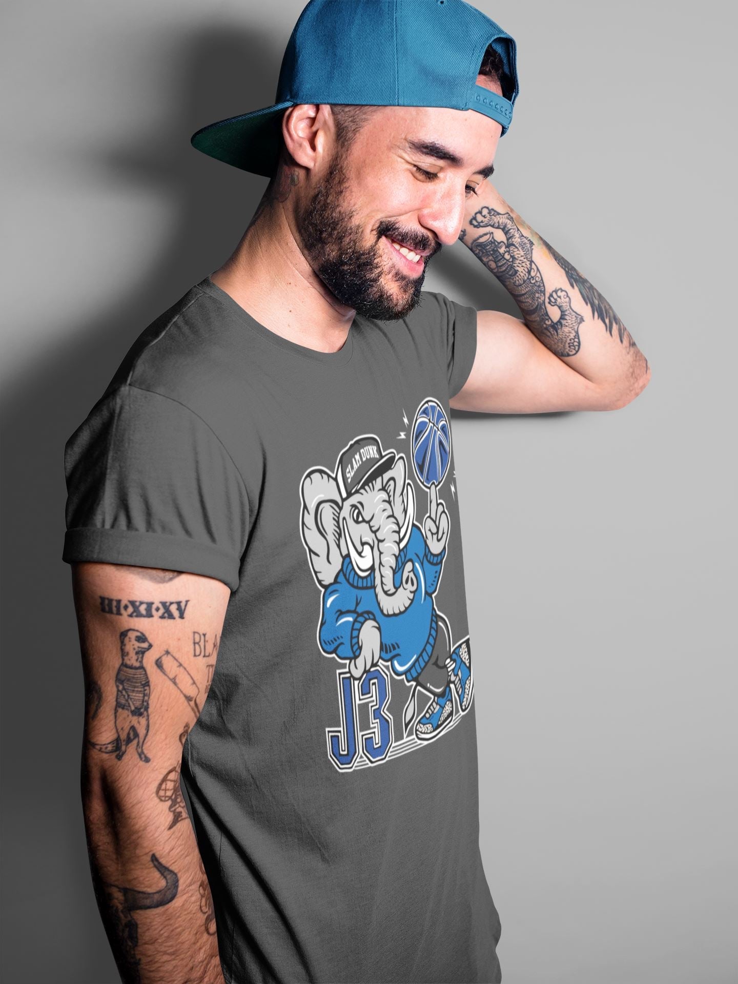 Jordan 3 Varsity Royal Sneaker Match Tees Elephant Sneaker Tees Jordan 3 Varsity Royal Sneaker Release Tees Unisex Shirts