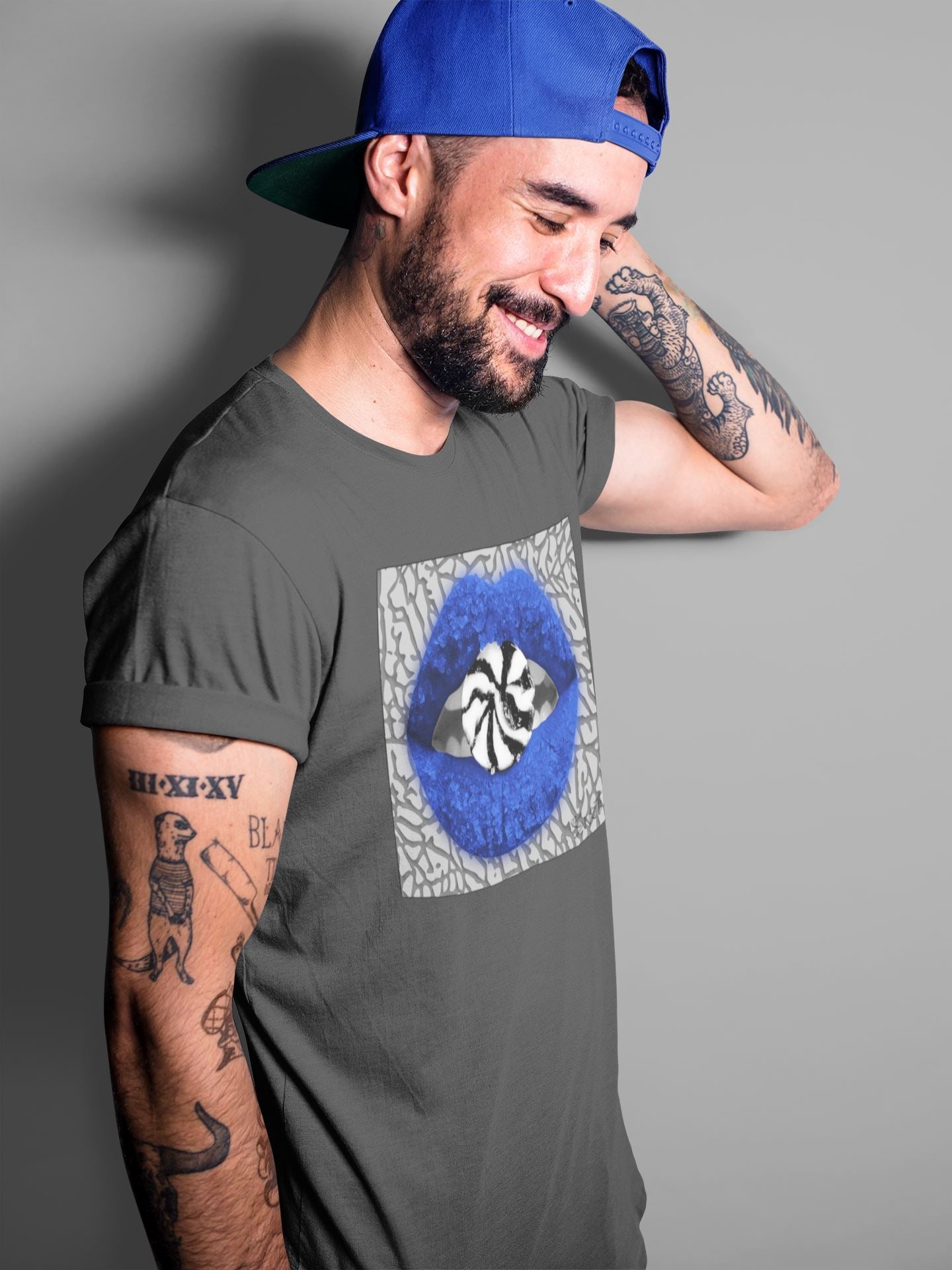 Jordan 3 Varsity Royal Sneaker Match Tees Lips Candy Sneaker Tees Jordan 3 Varsity Royal Sneaker Release Tees Unisex Shirts