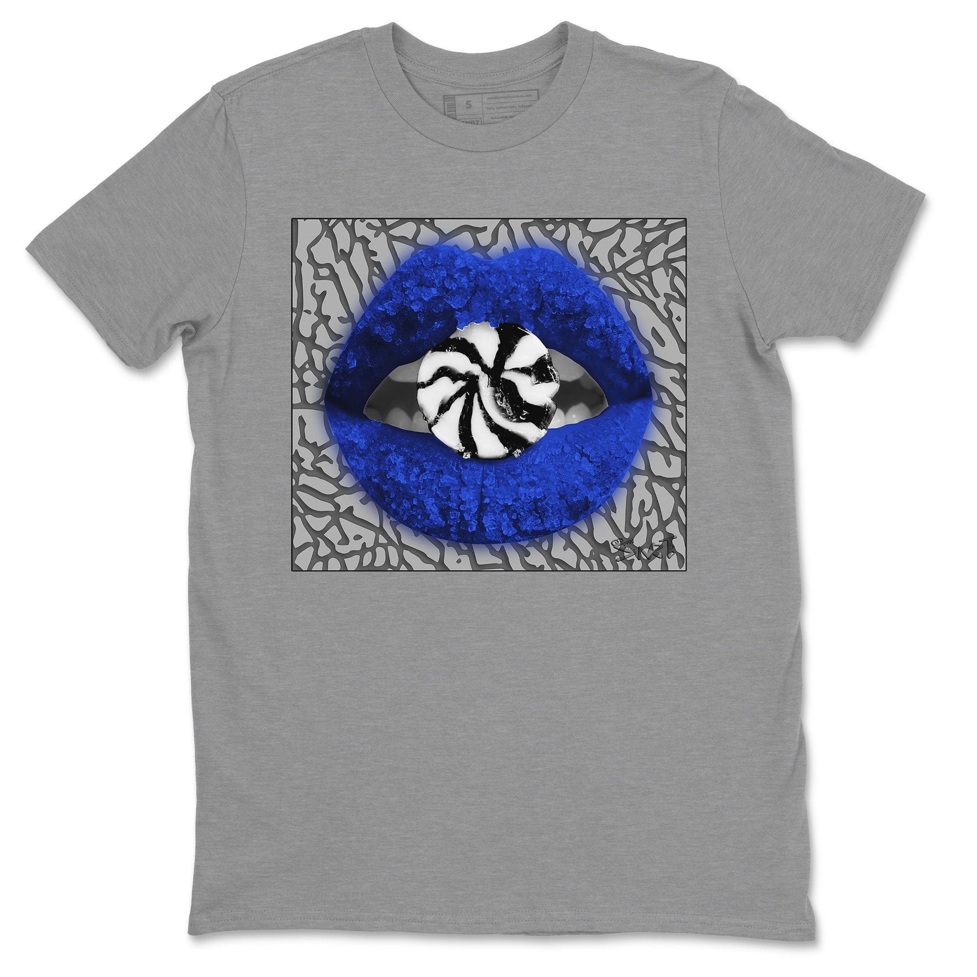 Jordan 3 Varsity Royal Sneaker Match Tees Lips Candy Sneaker Tees Jordan 3 Varsity Royal Sneaker Release Tees Unisex Shirts