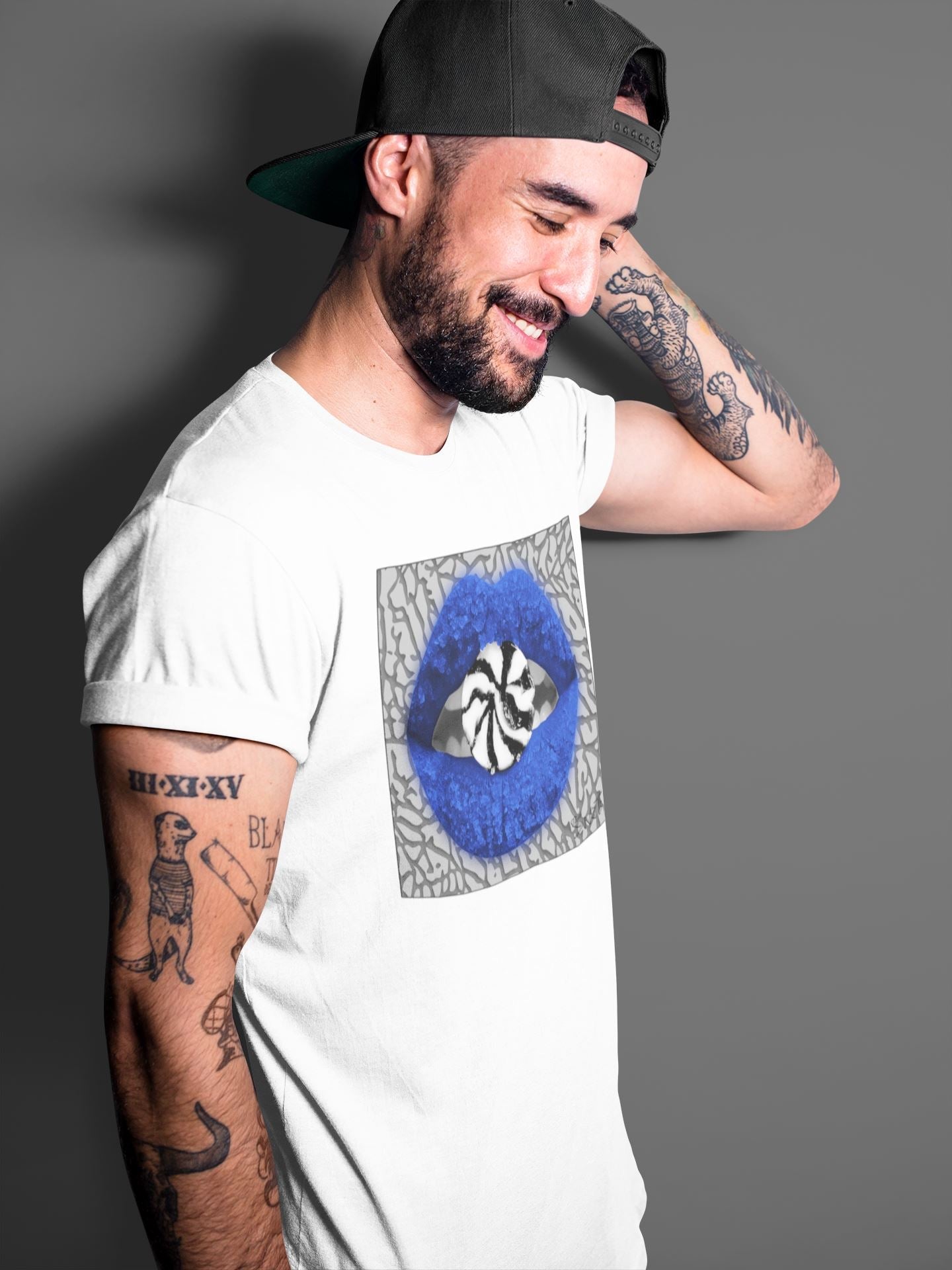 Jordan 3 Varsity Royal Sneaker Match Tees Lips Candy Sneaker Tees Jordan 3 Varsity Royal Sneaker Release Tees Unisex Shirts
