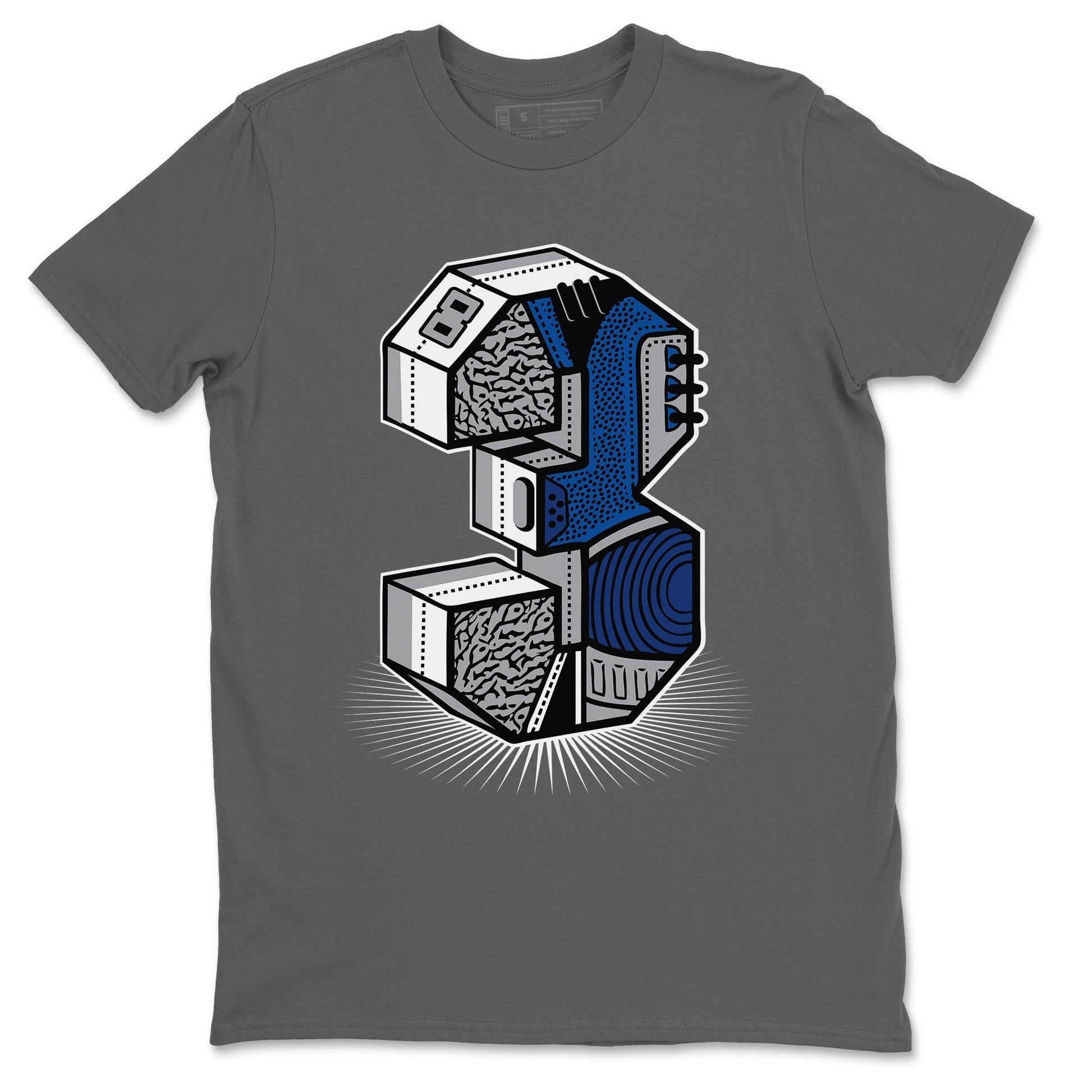Jordan 3 Varsity Royal Sneaker Match Tees Three Statue Sneaker Tees Jordan 3 Varsity Royal Sneaker Release Tees Unisex Shirts