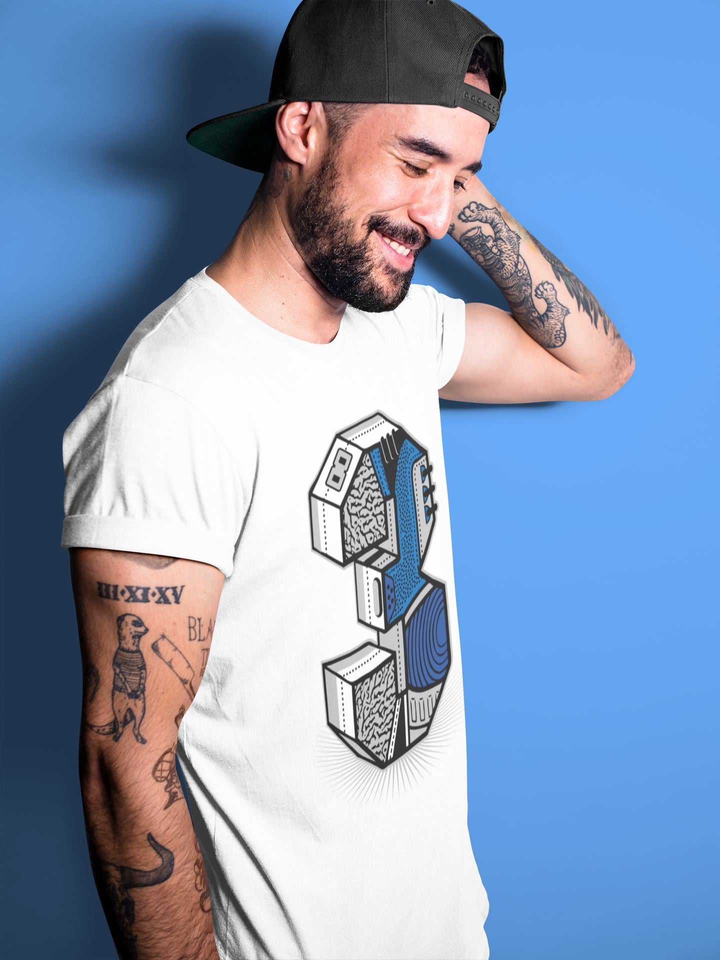 Jordan 3 Varsity Royal Sneaker Match Tees Three Statue Sneaker Tees Jordan 3 Varsity Royal Sneaker Release Tees Unisex Shirts