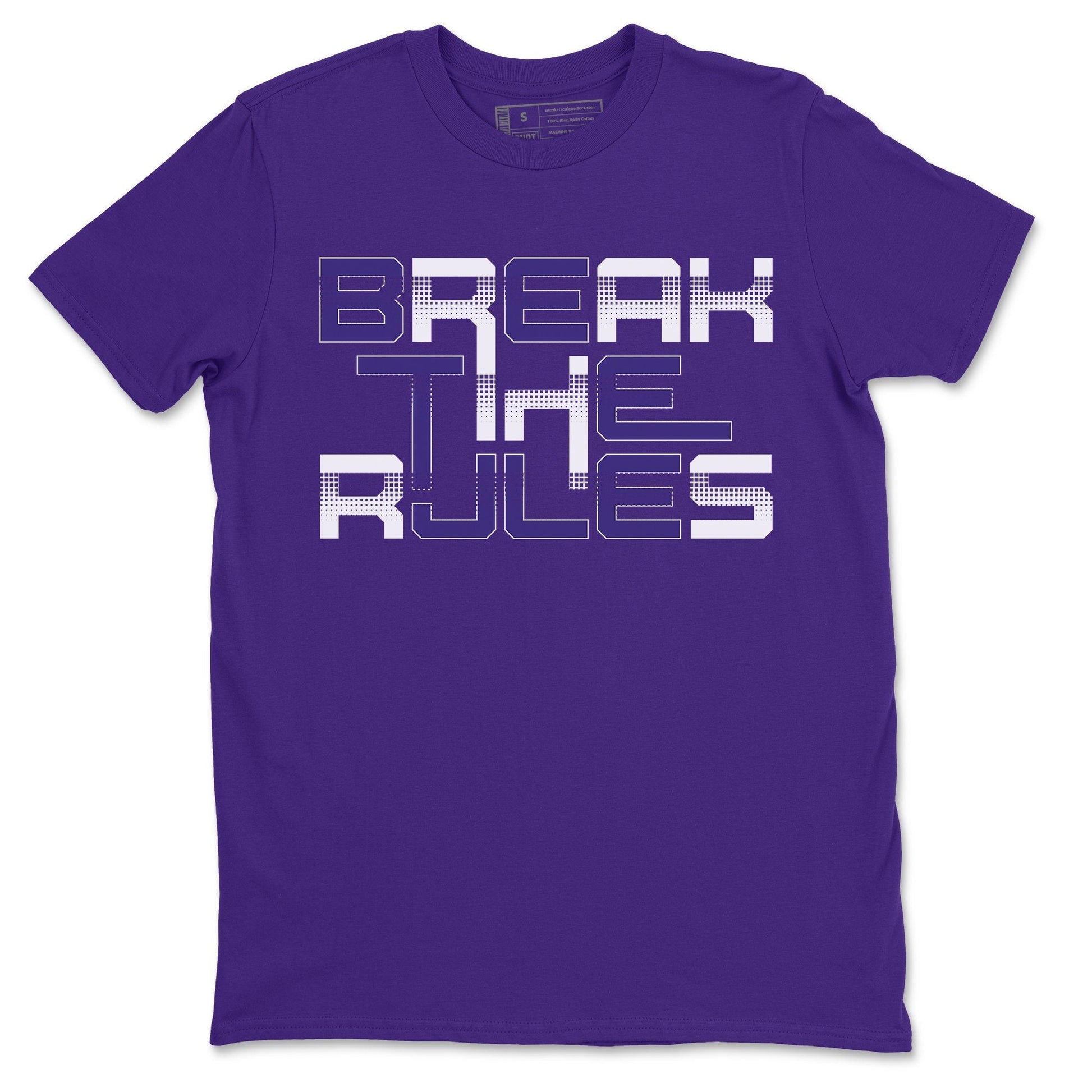 Jordan 4 Court Purple Sneaker Match Tees Break The Rules Sneaker Tees Jordan 4 Court Purple Sneaker Release Tees Unisex Shirts