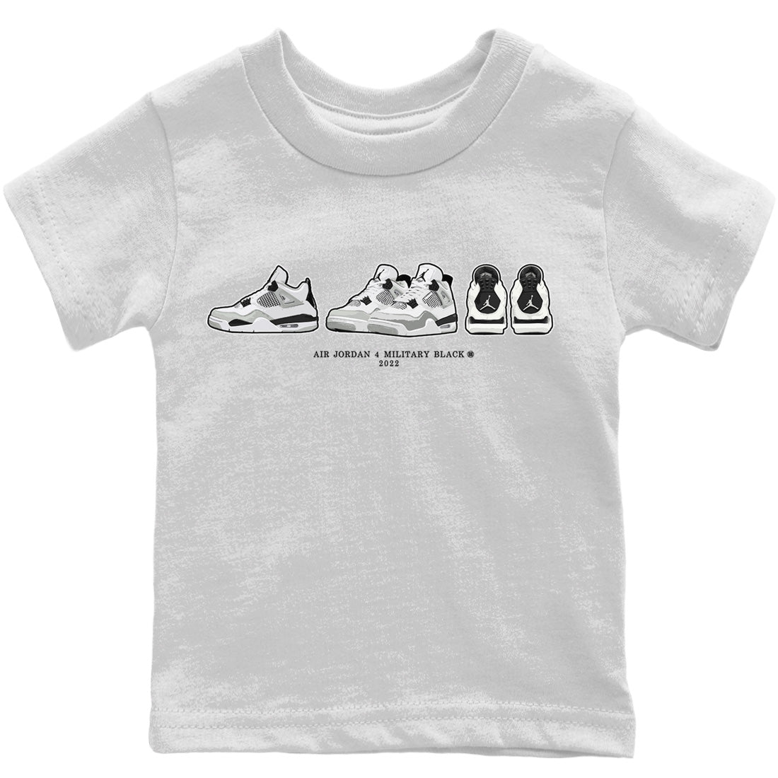 Jordan 4 Military Black Sneaker Match Tees Air Jordan 4 Prelude Sneaker Tees Jordan 4 Military Black Sneaker Release Tees Kids Shirts