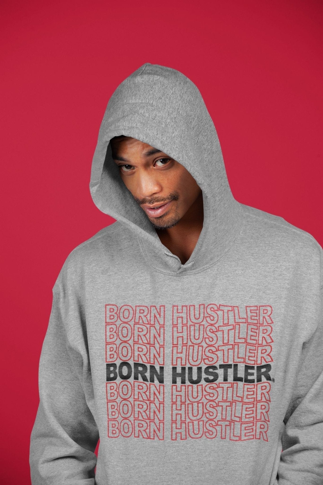 Jordan 4 Fire Red Sneaker Match Tees Born Hustler Sneaker Tees Jordan 4 Fire Red Sneaker Release Tees Unisex Shirts