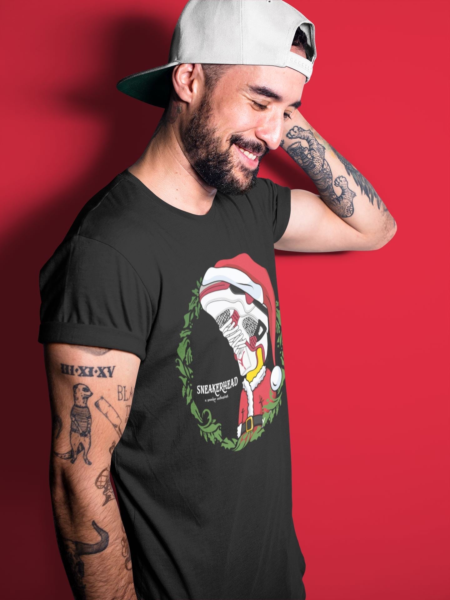 Jordan 4 Fire Red Sneaker Match Tees Christmas Sneakerhead Sneaker Tees Jordan 4 Fire Red Sneaker Release Tees Unisex Shirts