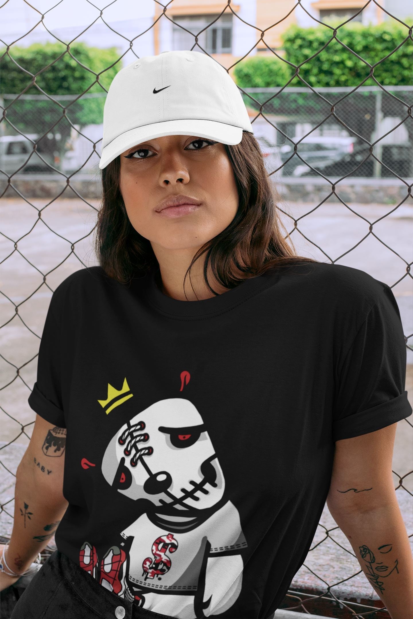 Jordan 4 Fire Red Sneaker Match Tees Dead Dolls Sneaker Tees Jordan 4 Fire Red Sneaker Release Tees Unisex Shirts
