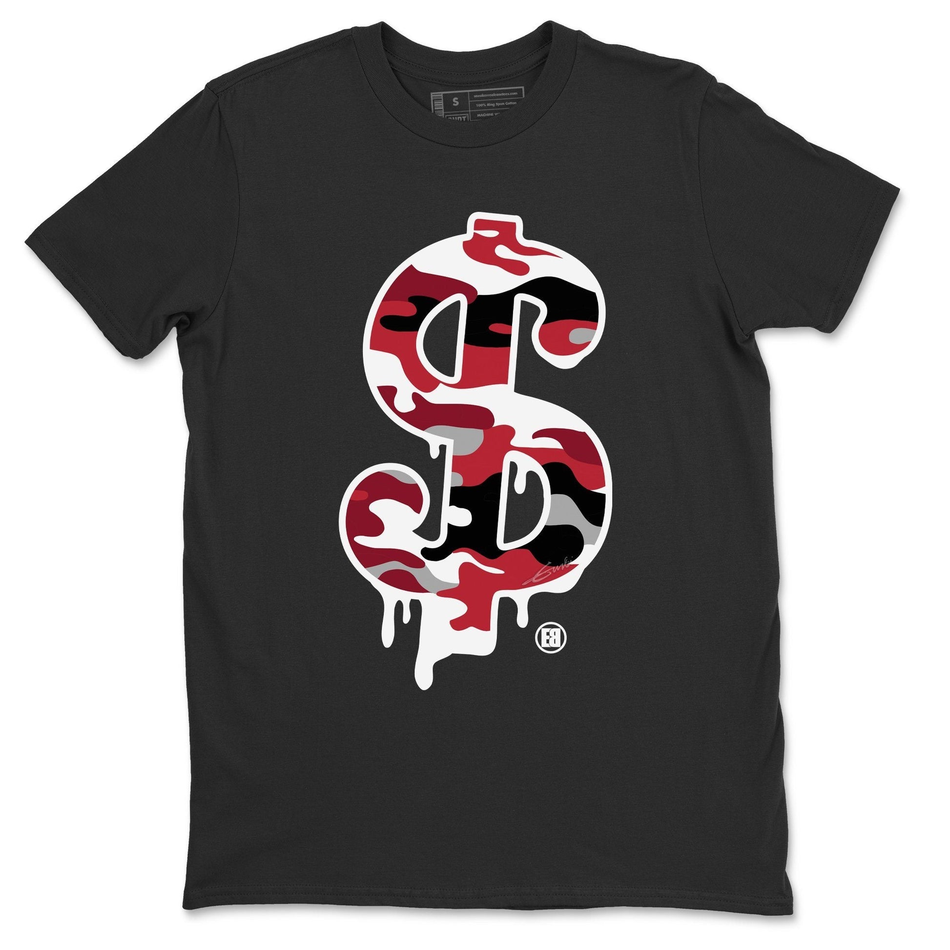 Jordan 4 Fire Red Sneaker Match Tees Dollar Camo Sneaker Tees Jordan 4 Fire Red Sneaker Release Tees Unisex Shirts