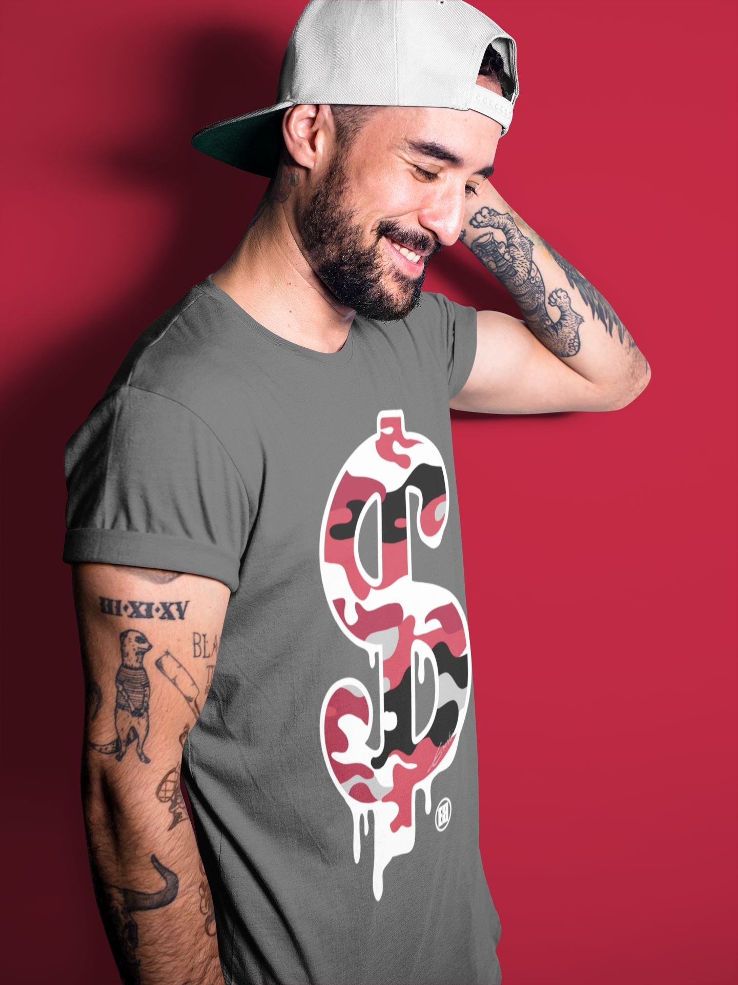 Jordan 4 Fire Red Sneaker Match Tees Dollar Camo Sneaker Tees Jordan 4 Fire Red Sneaker Release Tees Unisex Shirts