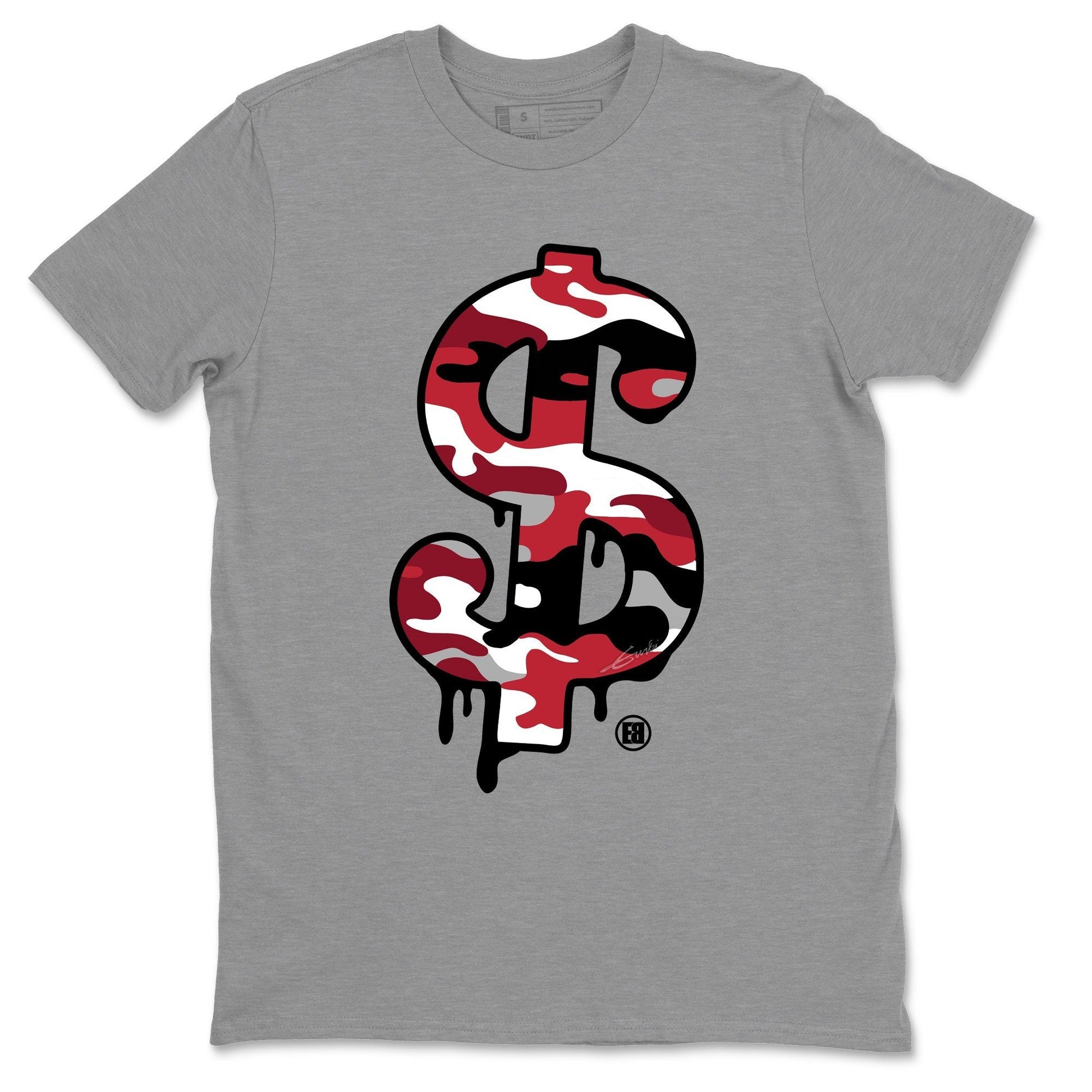 Jordan 4 Fire Red Sneaker Match Tees Dollar Camo Sneaker Tees Jordan 4 Fire Red Sneaker Release Tees Unisex Shirts