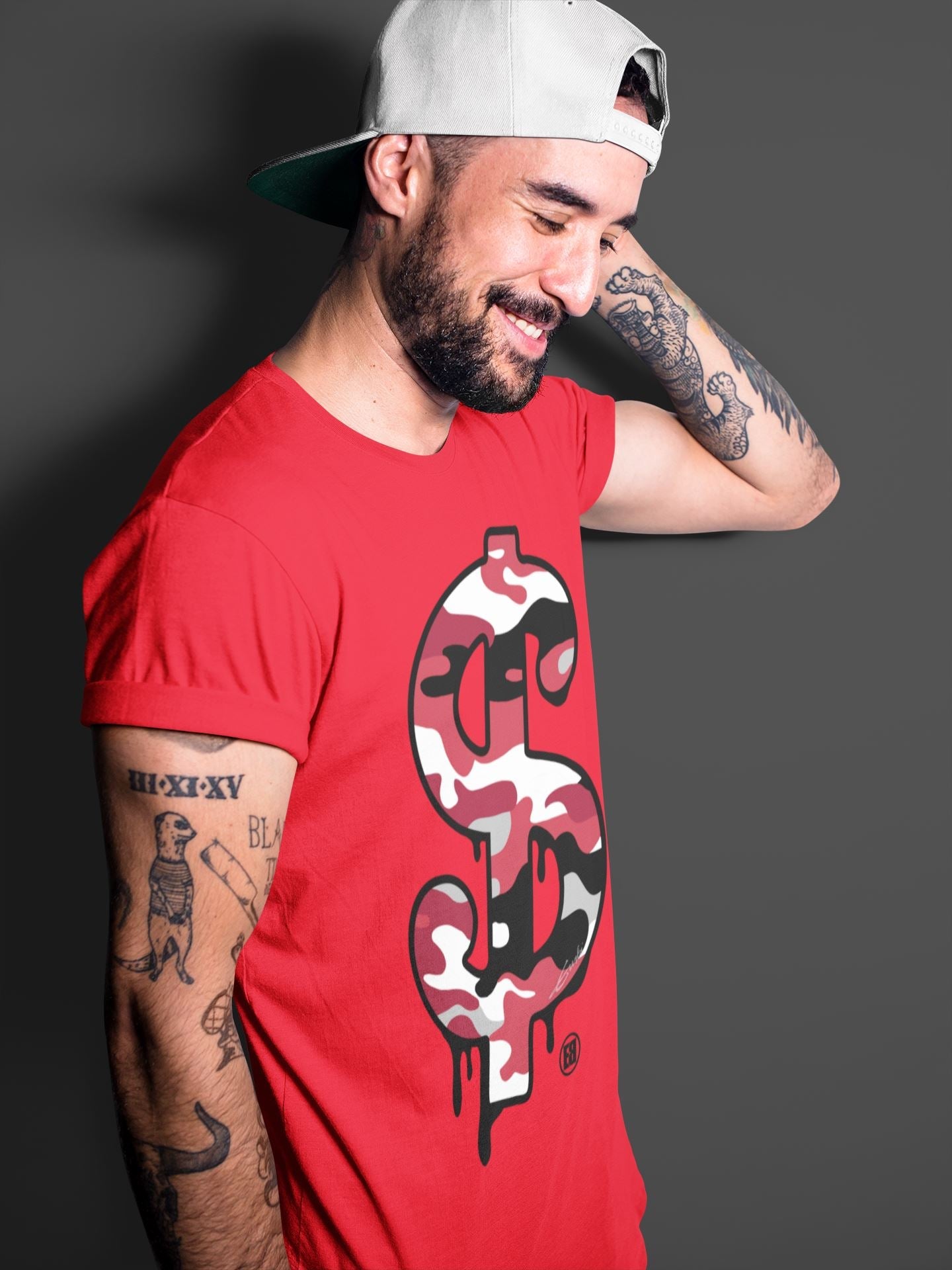 Jordan 4 Fire Red Sneaker Match Tees Dollar Camo Sneaker Tees Jordan 4 Fire Red Sneaker Release Tees Unisex Shirts