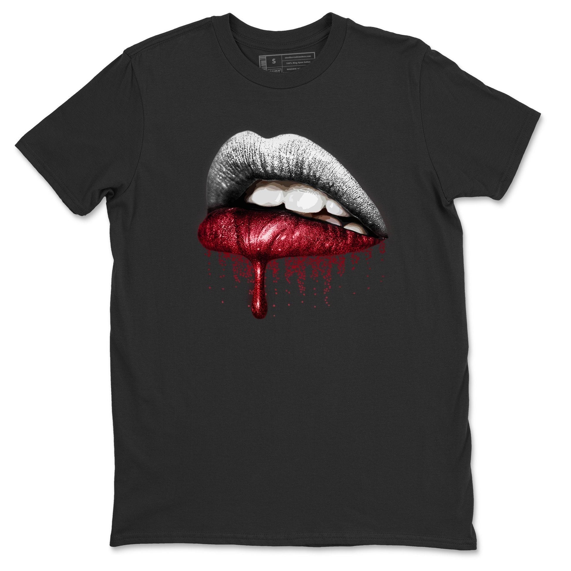 Jordan 4 Fire Red Sneaker Match Tees Dripping Lips Sneaker Tees Jordan 4 Fire Red Sneaker Release Tees Unisex Shirts