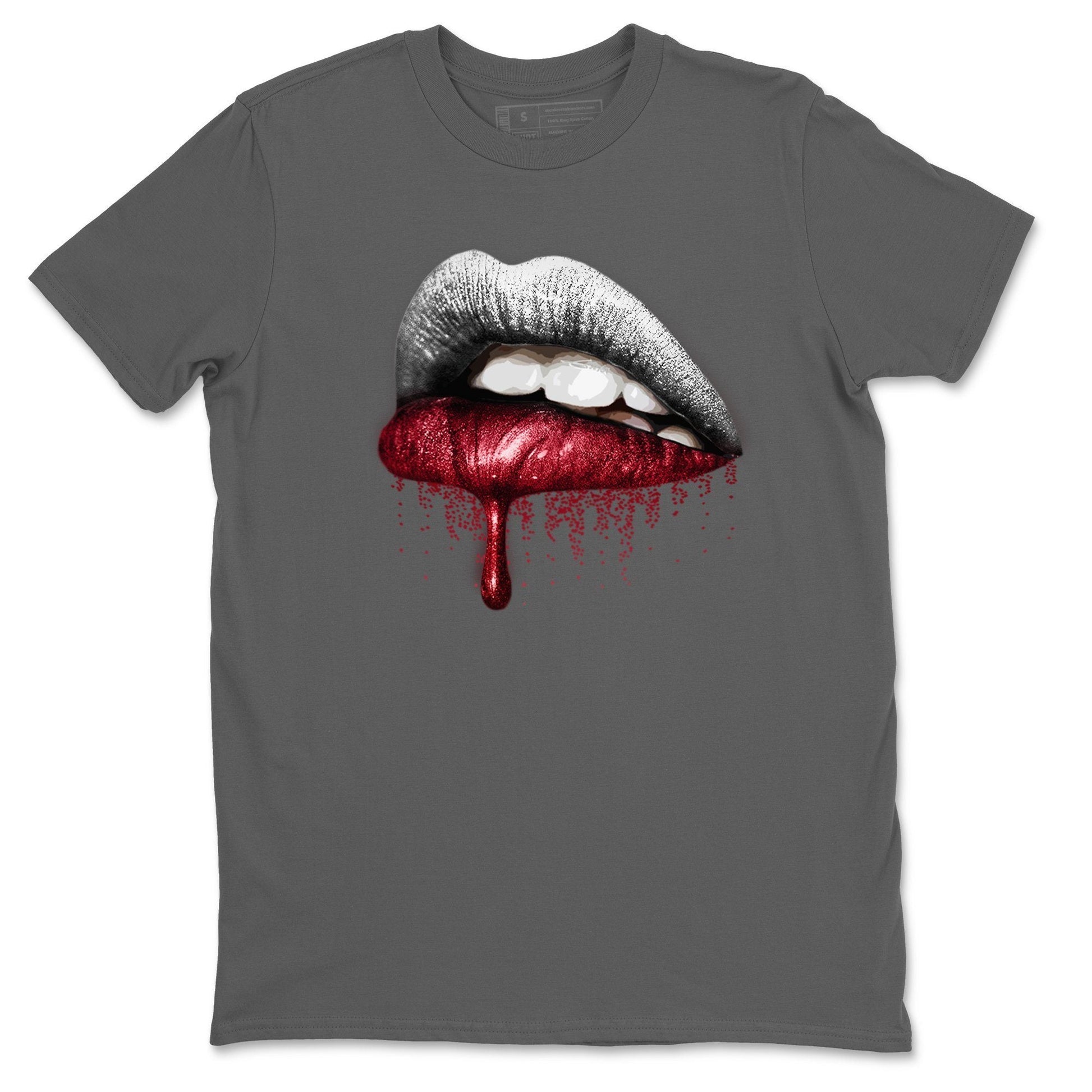 Jordan 4 Fire Red Sneaker Match Tees Dripping Lips Sneaker Tees Jordan 4 Fire Red Sneaker Release Tees Unisex Shirts