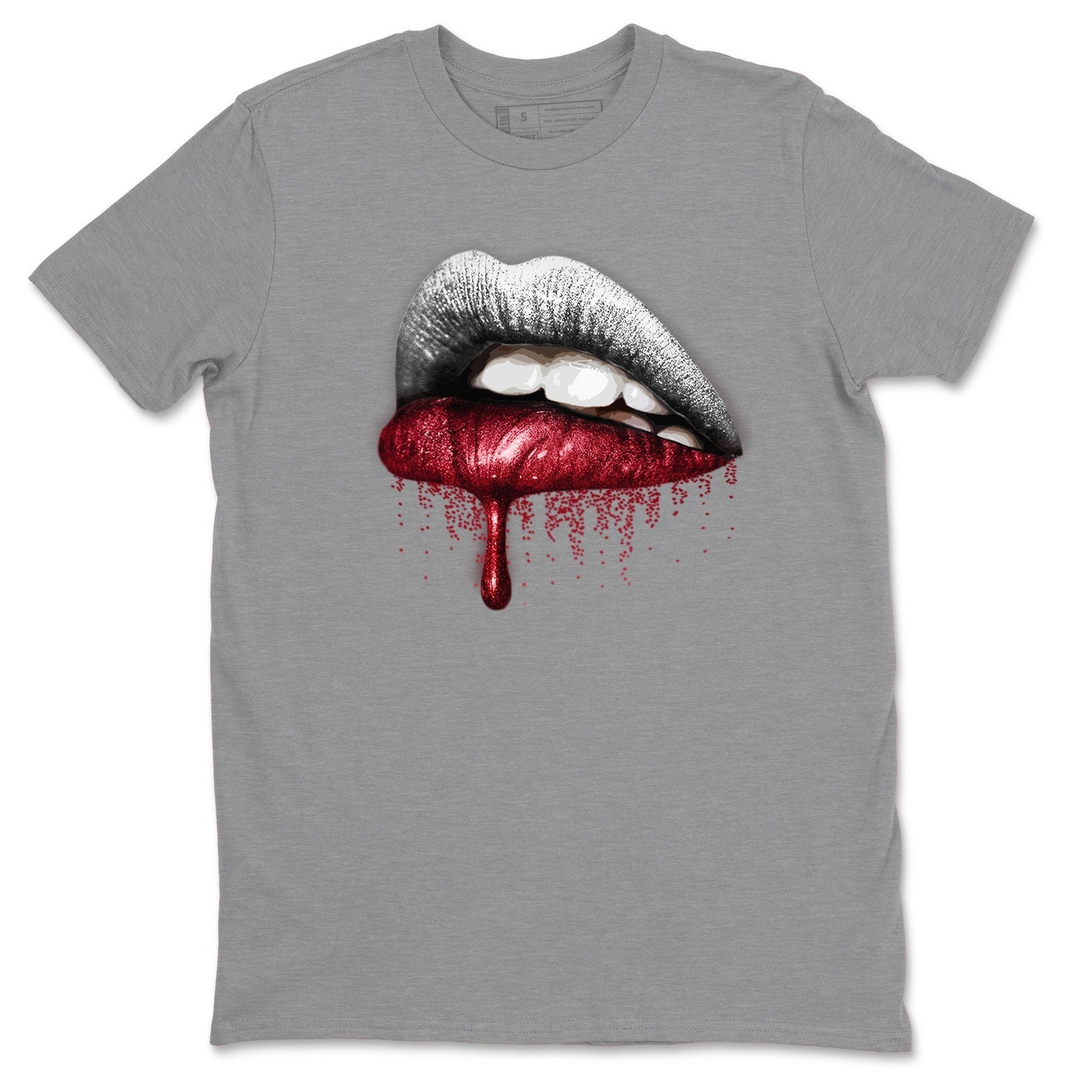 Jordan 4 Fire Red Sneaker Match Tees Dripping Lips Sneaker Tees Jordan 4 Fire Red Sneaker Release Tees Unisex Shirts