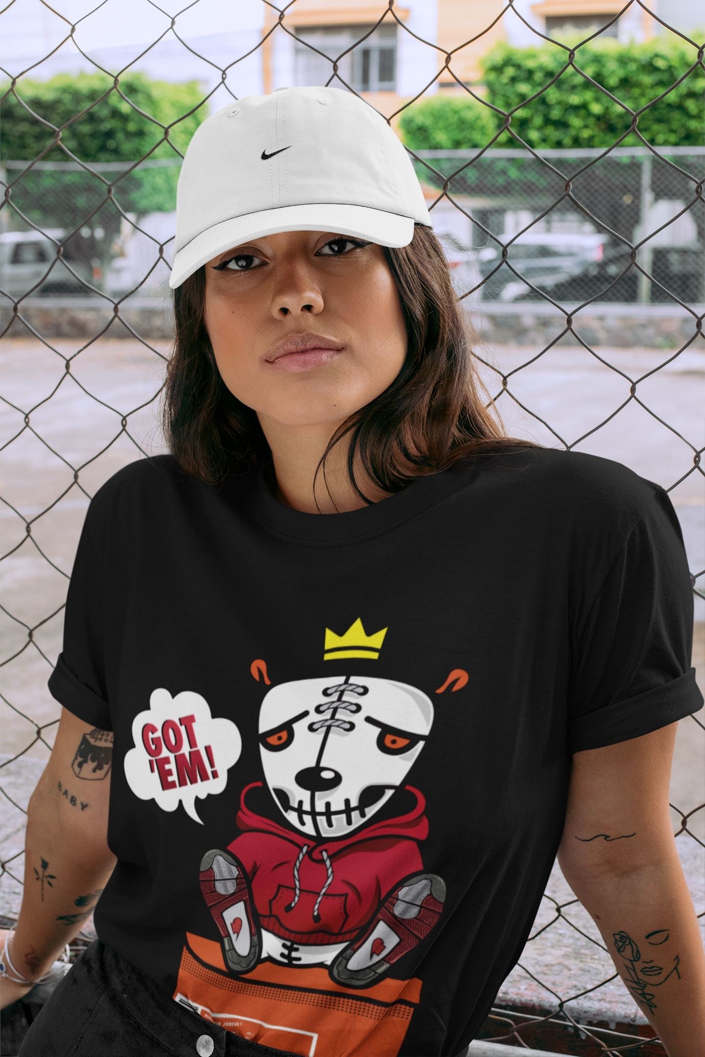 Jordan 4 Fire Red Sneaker Match Tees Got Em Sneaker Tees Jordan 4 Fire Red Sneaker Release Tees Unisex Shirts
