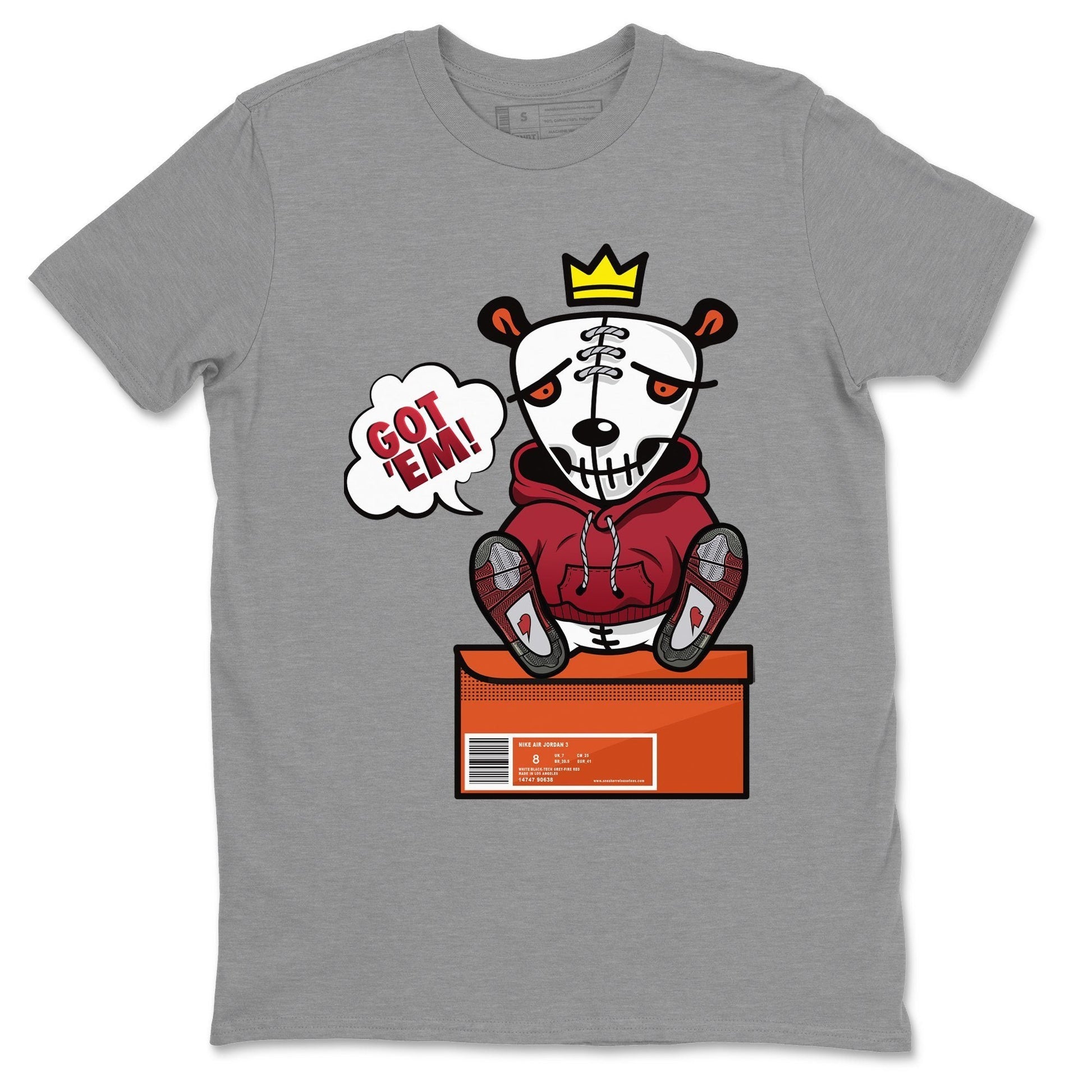 Jordan 4 Fire Red Sneaker Match Tees Got Em Sneaker Tees Jordan 4 Fire Red Sneaker Release Tees Unisex Shirts