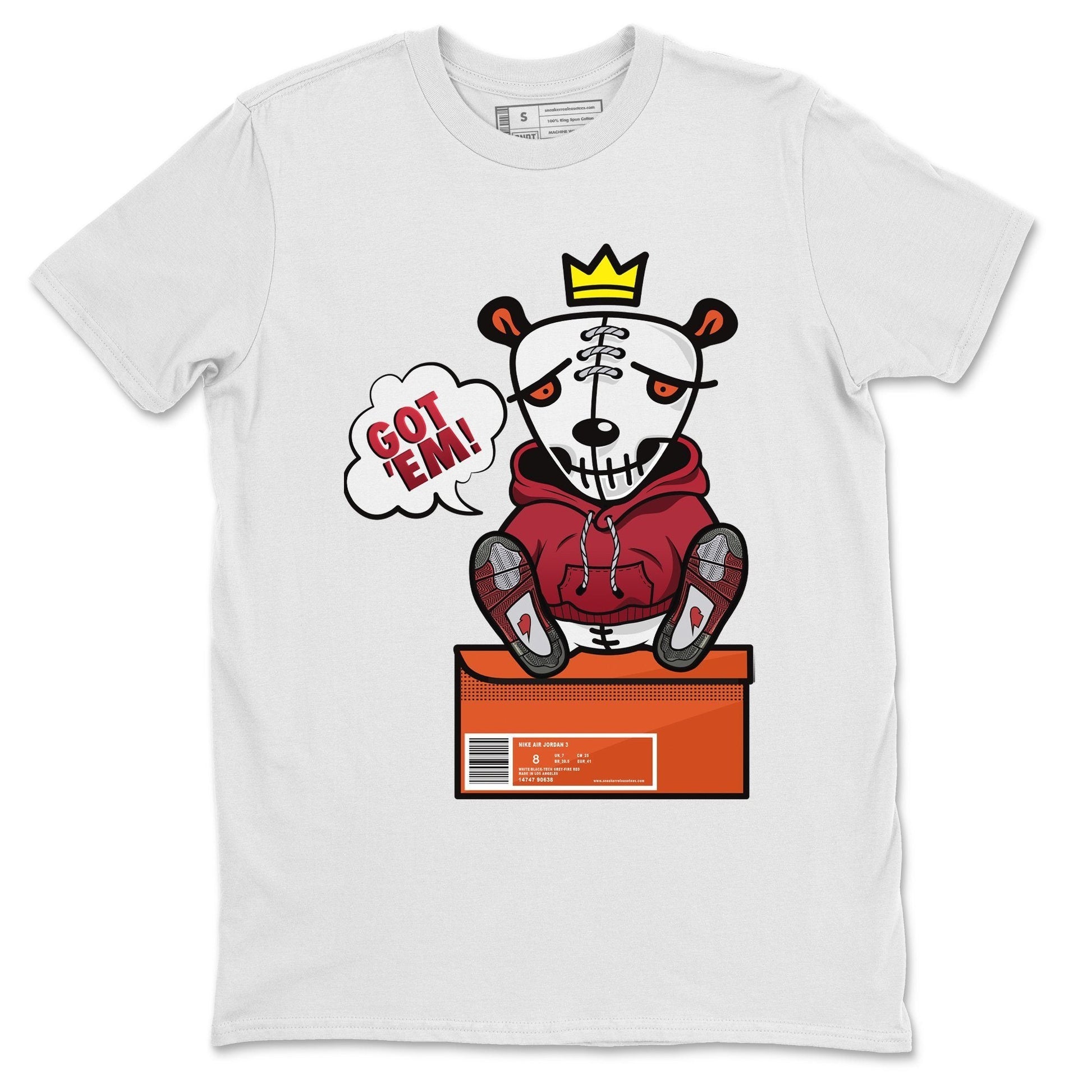 Jordan 4 Fire Red Sneaker Match Tees Got Em Sneaker Tees Jordan 4 Fire Red Sneaker Release Tees Unisex Shirts
