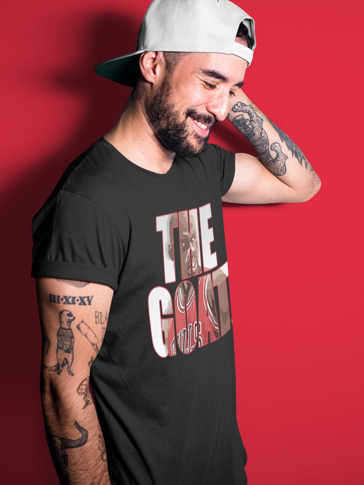 Jordan 4 Fire Red Sneaker Match Tees The Goat Sneaker Tees Jordan 4 Fire Red Sneaker Release Tees Unisex Shirts