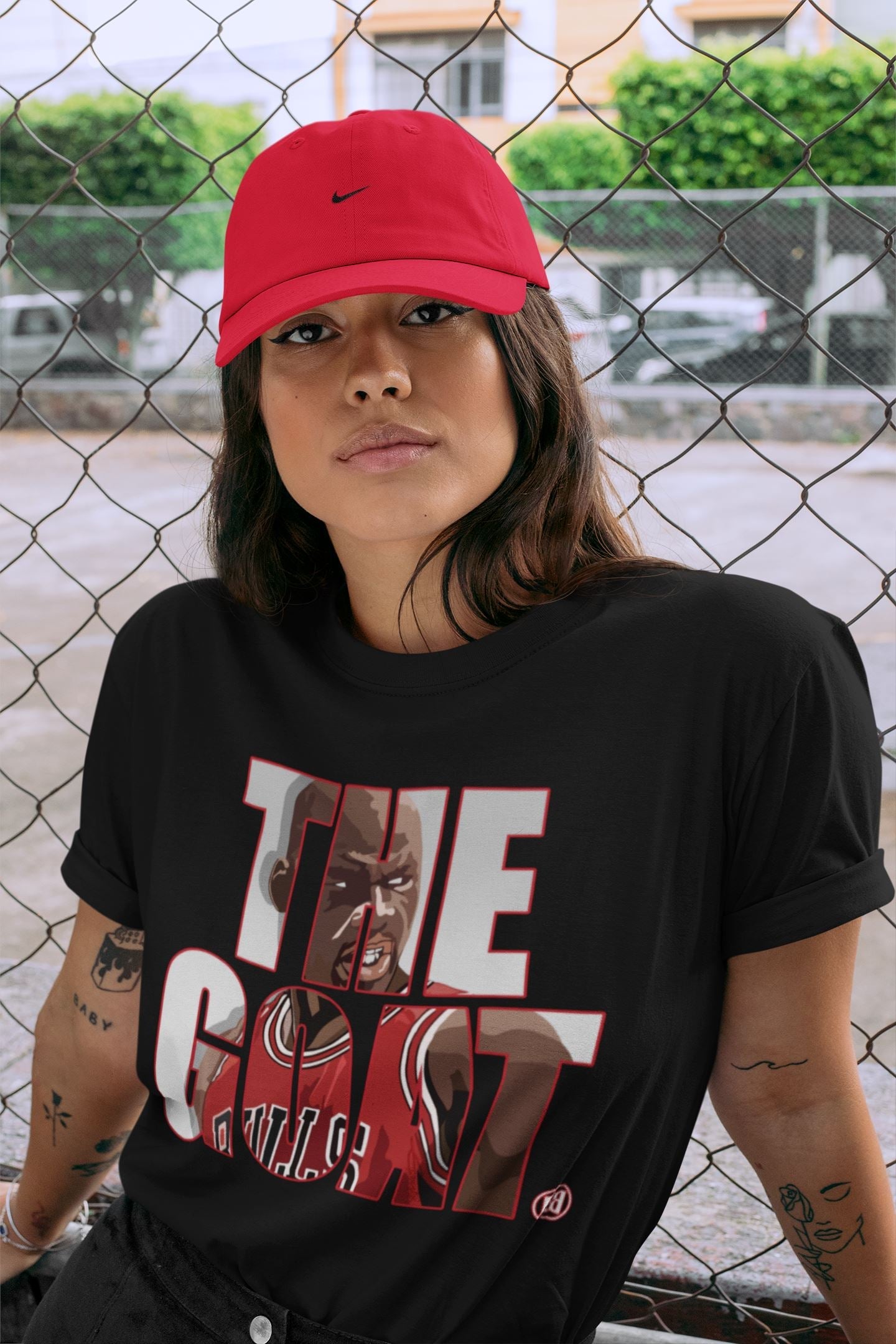 Jordan 4 Fire Red Sneaker Match Tees The Goat Sneaker Tees Jordan 4 Fire Red Sneaker Release Tees Unisex Shirts