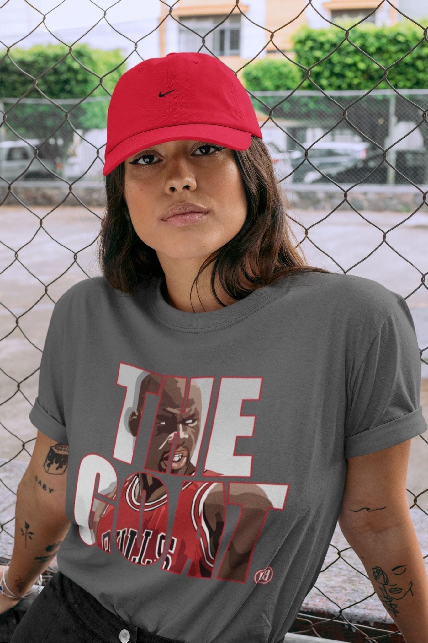 Jordan 4 Fire Red Sneaker Match Tees The Goat Sneaker Tees Jordan 4 Fire Red Sneaker Release Tees Unisex Shirts