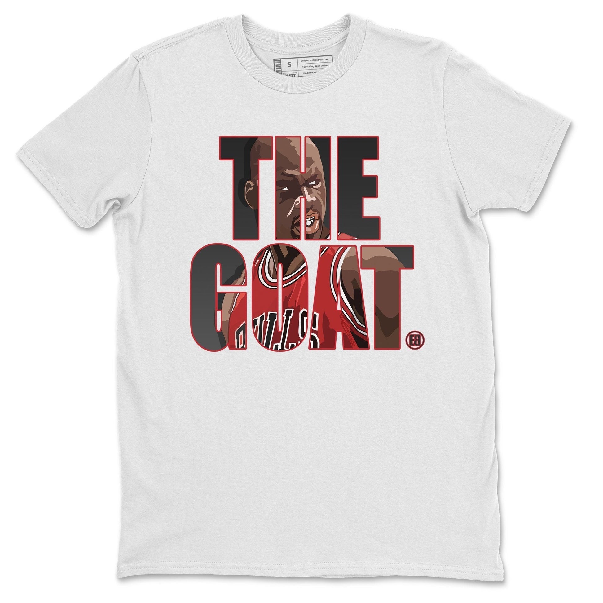Jordan 4 Fire Red Sneaker Match Tees The Goat Sneaker Tees Jordan 4 Fire Red Sneaker Release Tees Unisex Shirts