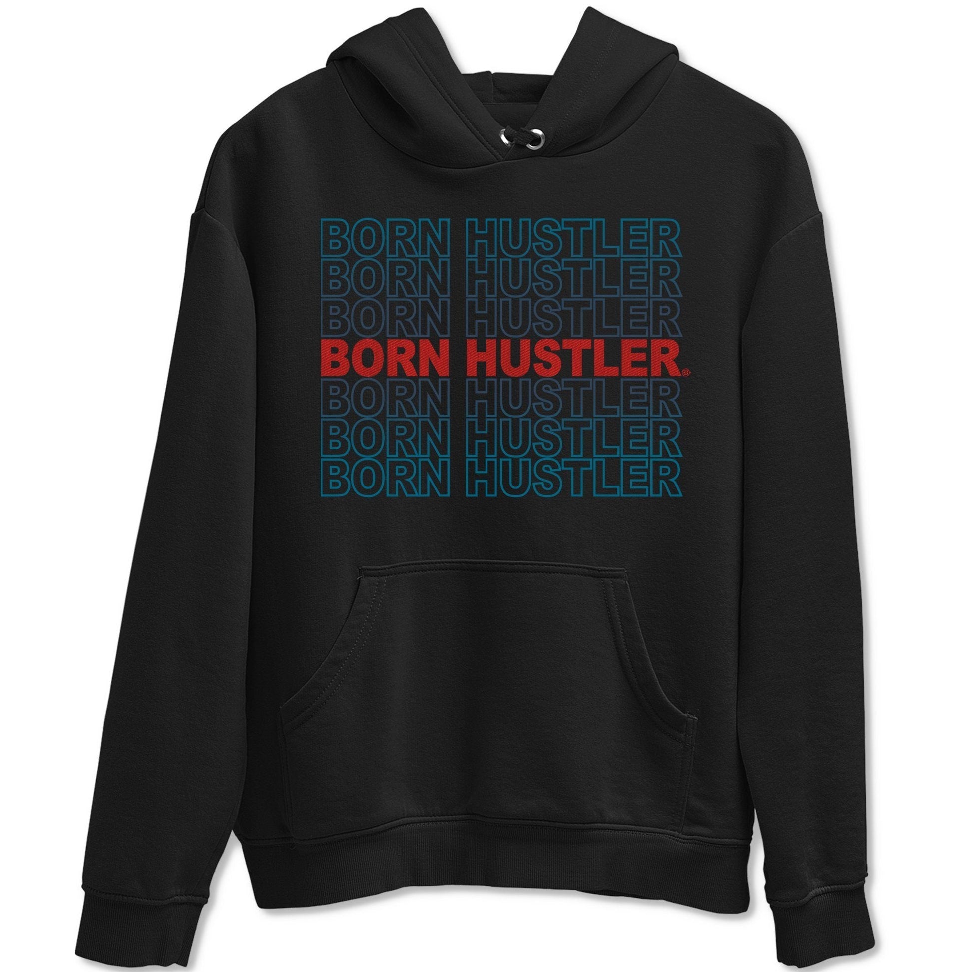 Jordan 4 Deep Ocean Sneaker Match Tees Born Hustler Sneaker Tees Jordan 4 Deep Ocean Sneaker Release Tees Unisex Shirts