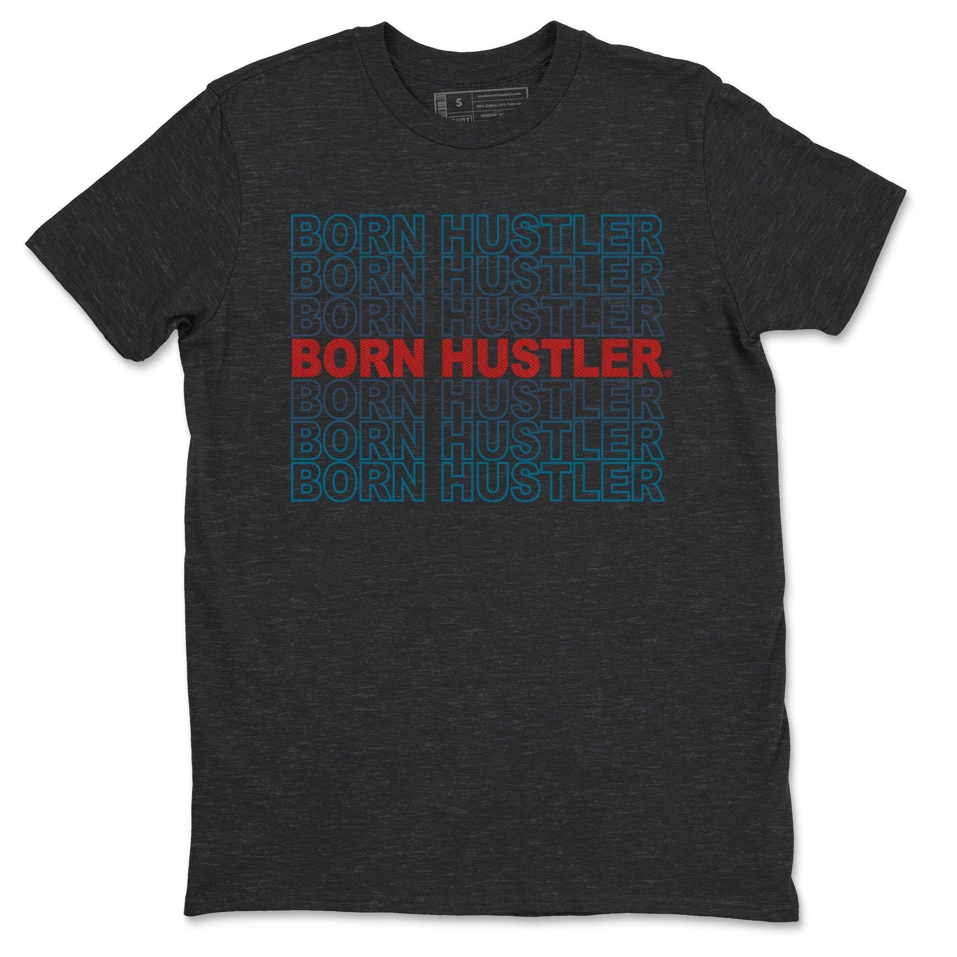 Jordan 4 Deep Ocean Sneaker Match Tees Born Hustler Sneaker Tees Jordan 4 Deep Ocean Sneaker Release Tees Unisex Shirts