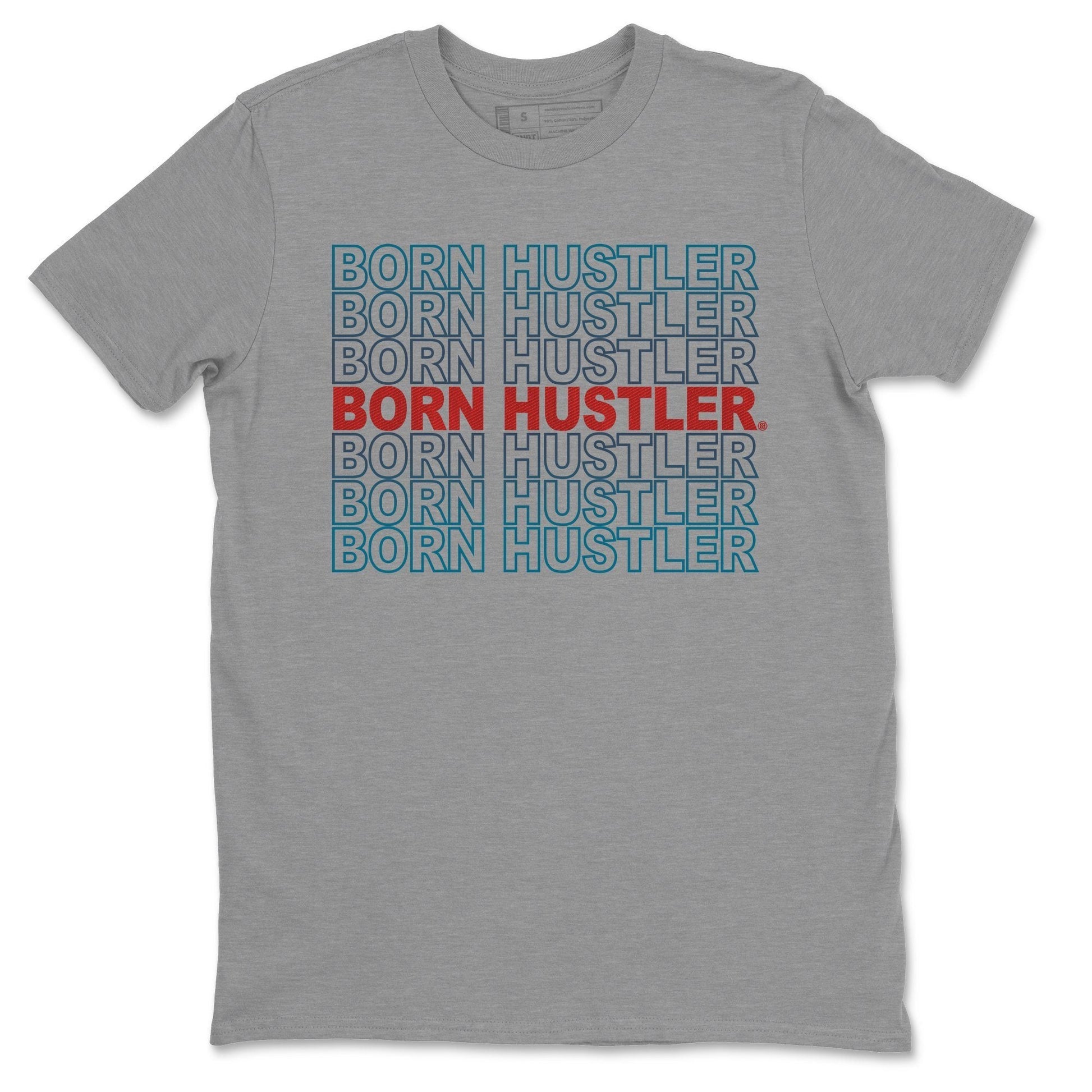 Jordan 4 Deep Ocean Sneaker Match Tees Born Hustler Sneaker Tees Jordan 4 Deep Ocean Sneaker Release Tees Unisex Shirts