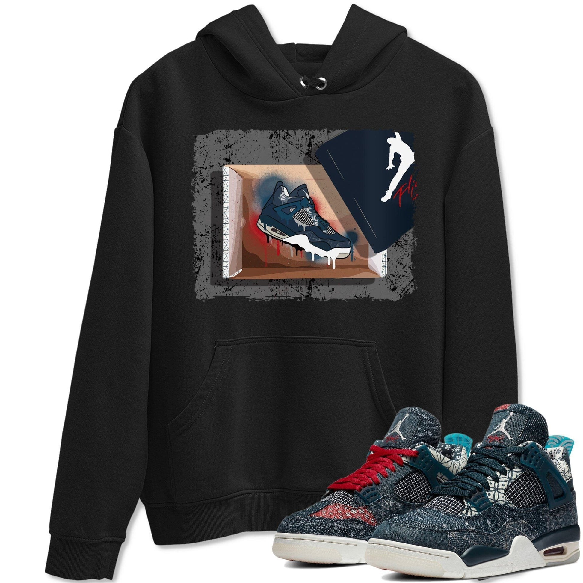 Jordan 4 Deep Ocean Sneaker Match Tees New Kicks Sneaker Tees Jordan 4 Deep Ocean Sneaker Release Tees Unisex Shirts