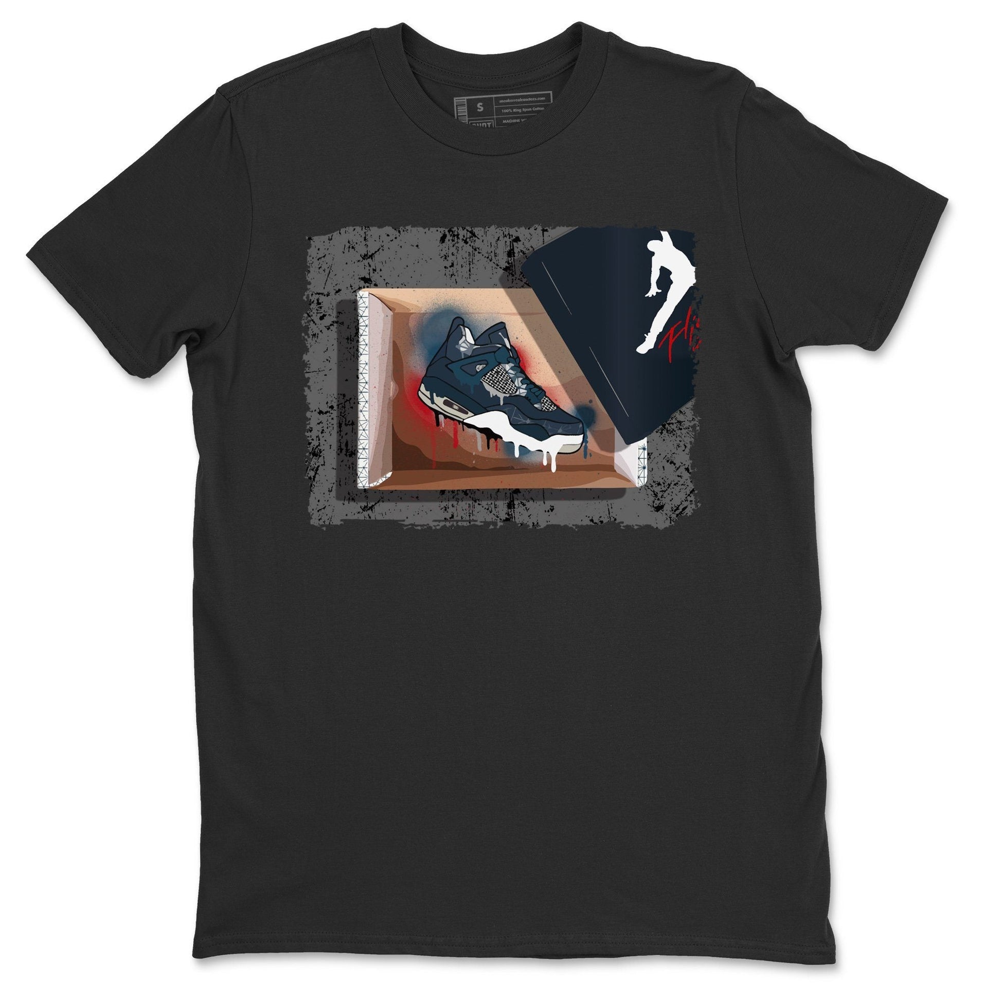 Jordan 4 Deep Ocean Sneaker Match Tees New Kicks Sneaker Tees Jordan 4 Deep Ocean Sneaker Release Tees Unisex Shirts