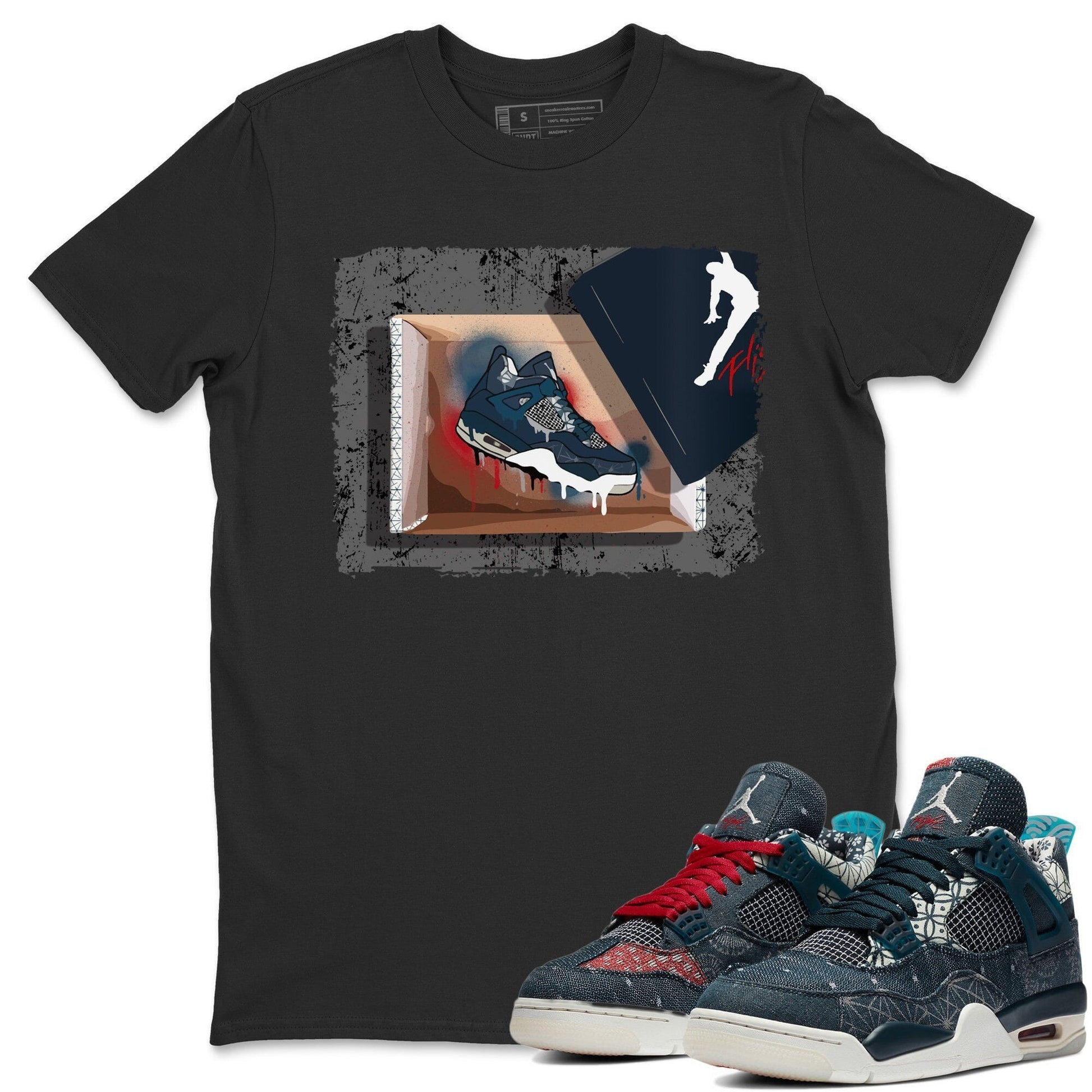 Jordan 4 Deep Ocean Sneaker Match Tees New Kicks Sneaker Tees Jordan 4 Deep Ocean Sneaker Release Tees Unisex Shirts