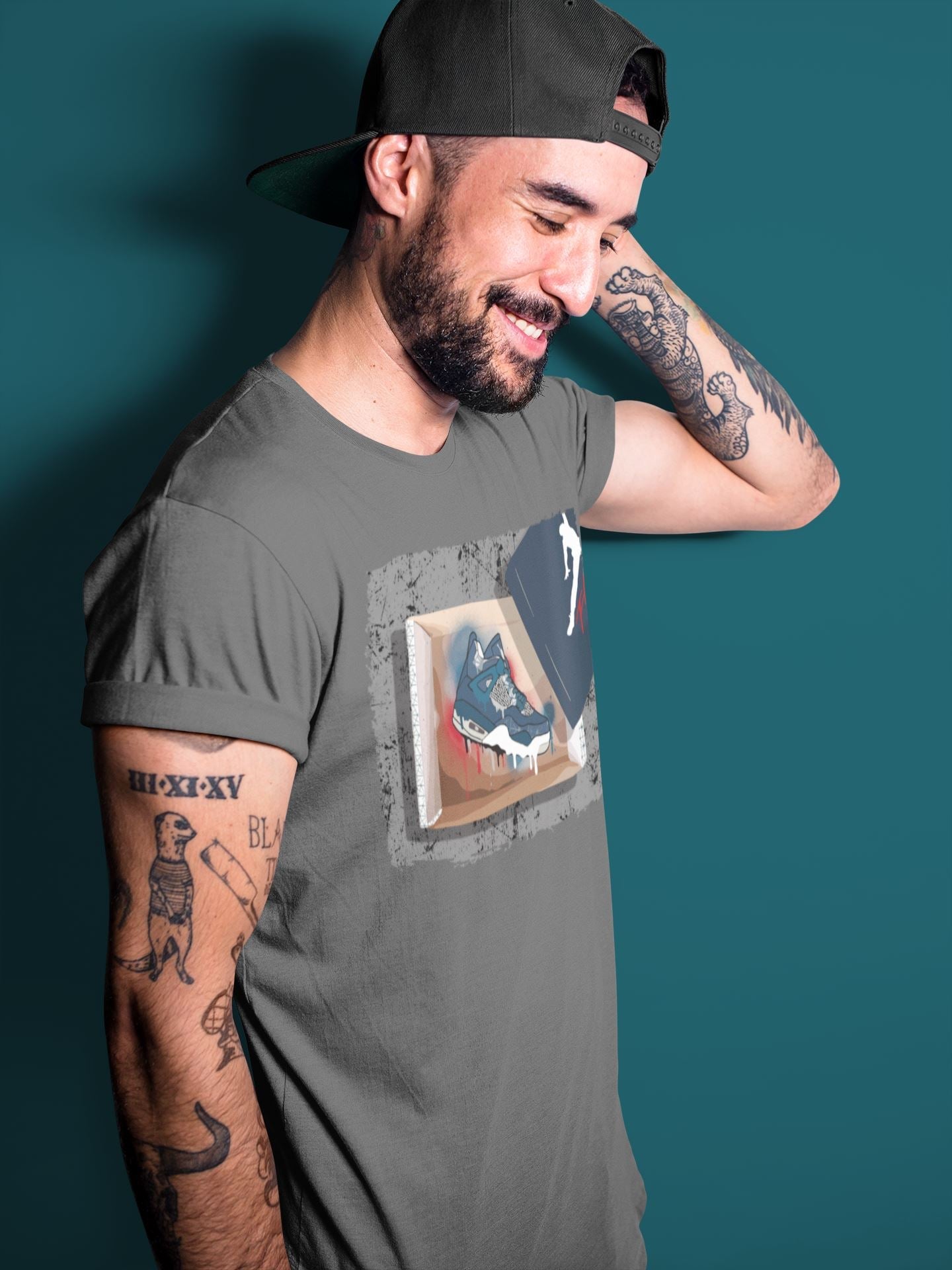 Jordan 4 Deep Ocean Sneaker Match Tees New Kicks Sneaker Tees Jordan 4 Deep Ocean Sneaker Release Tees Unisex Shirts