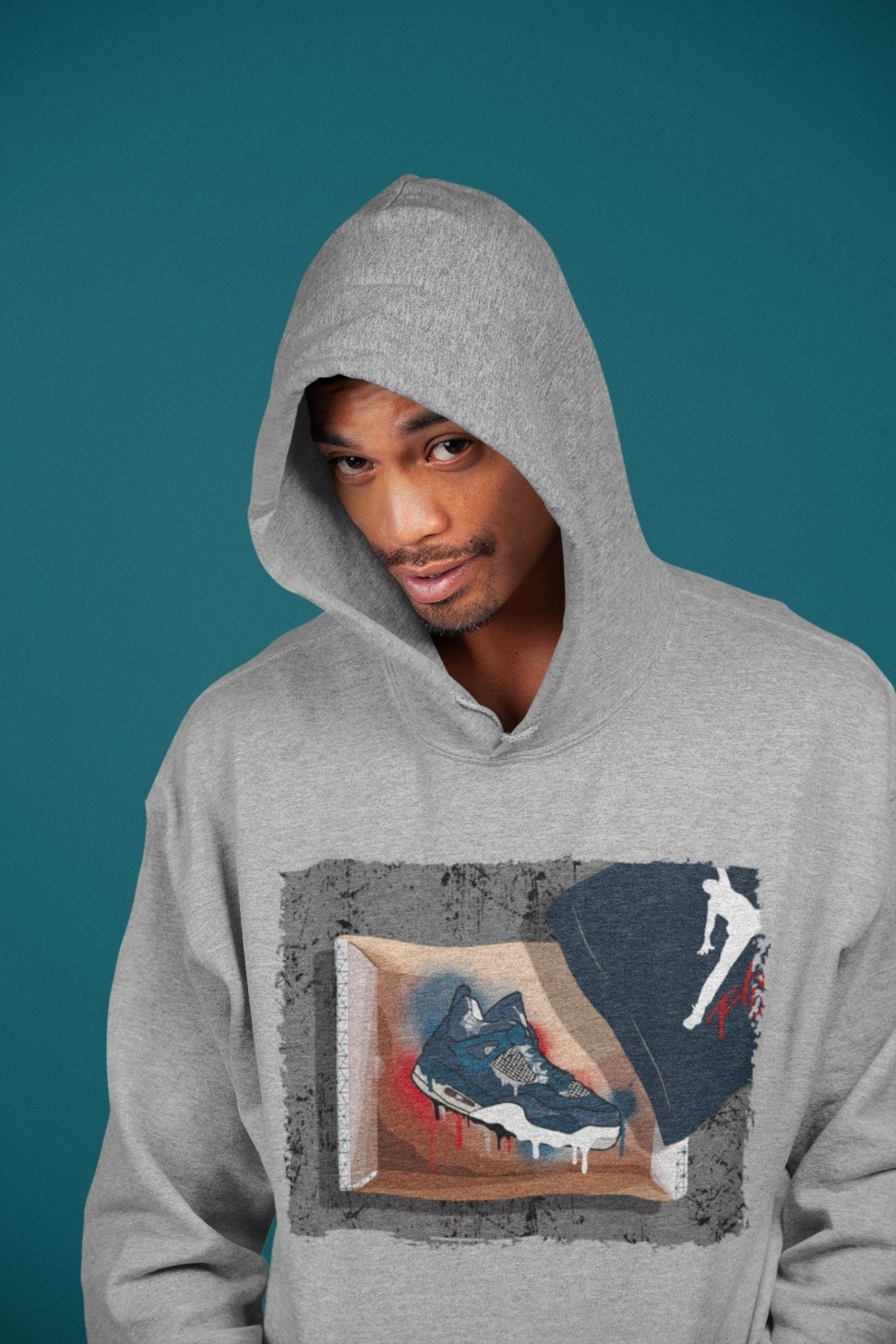 Jordan 4 Deep Ocean Sneaker Match Tees New Kicks Sneaker Tees Jordan 4 Deep Ocean Sneaker Release Tees Unisex Shirts