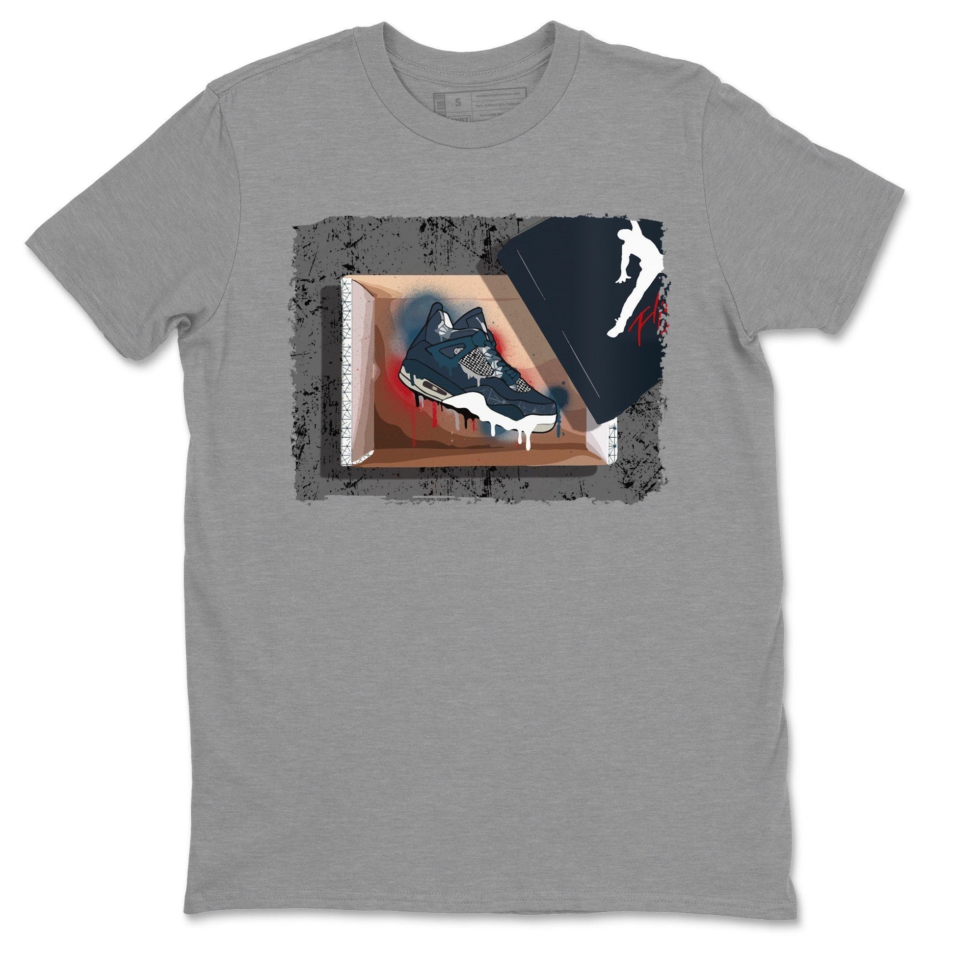 Jordan 4 Deep Ocean Sneaker Match Tees New Kicks Sneaker Tees Jordan 4 Deep Ocean Sneaker Release Tees Unisex Shirts