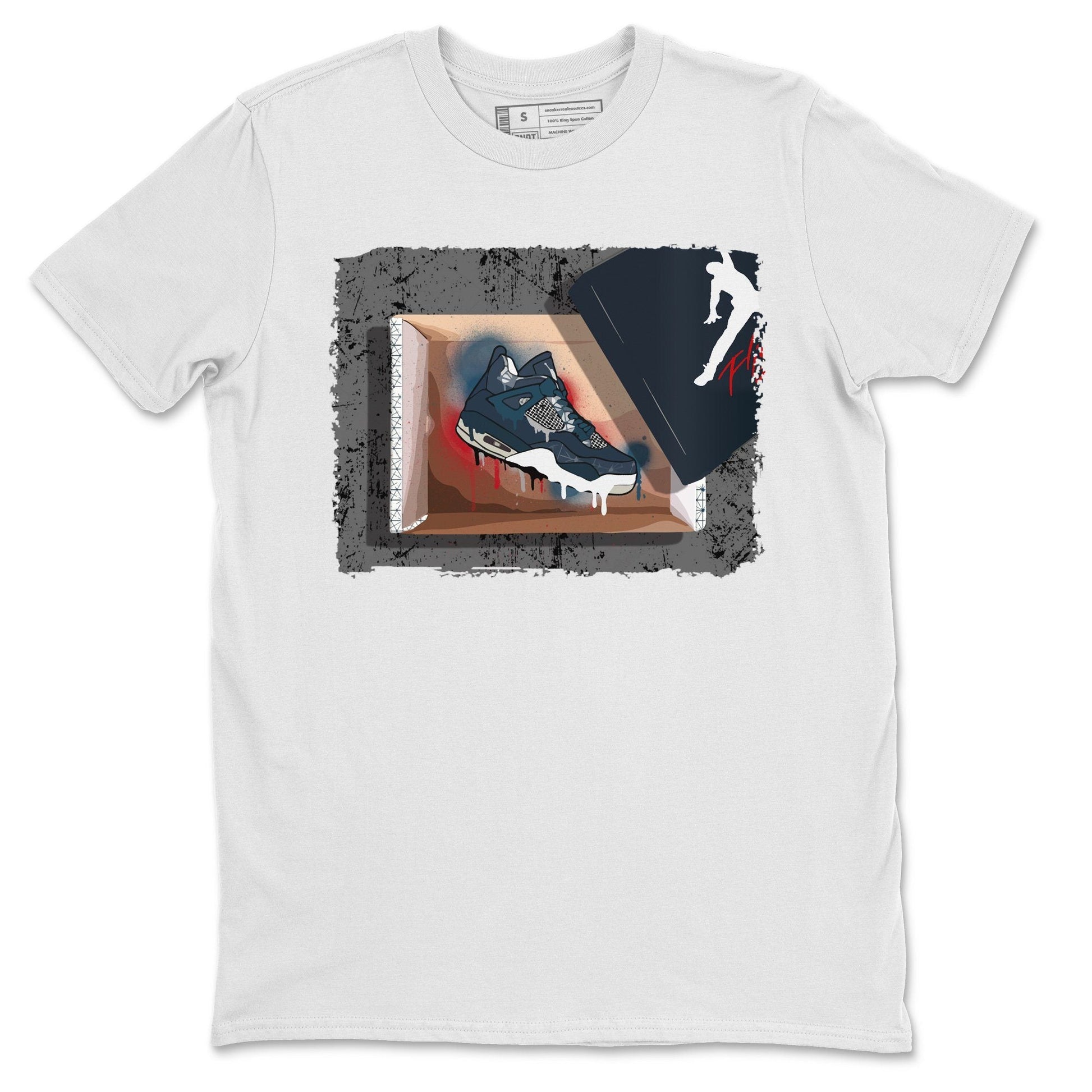 Jordan 4 Deep Ocean Sneaker Match Tees New Kicks Sneaker Tees Jordan 4 Deep Ocean Sneaker Release Tees Unisex Shirts