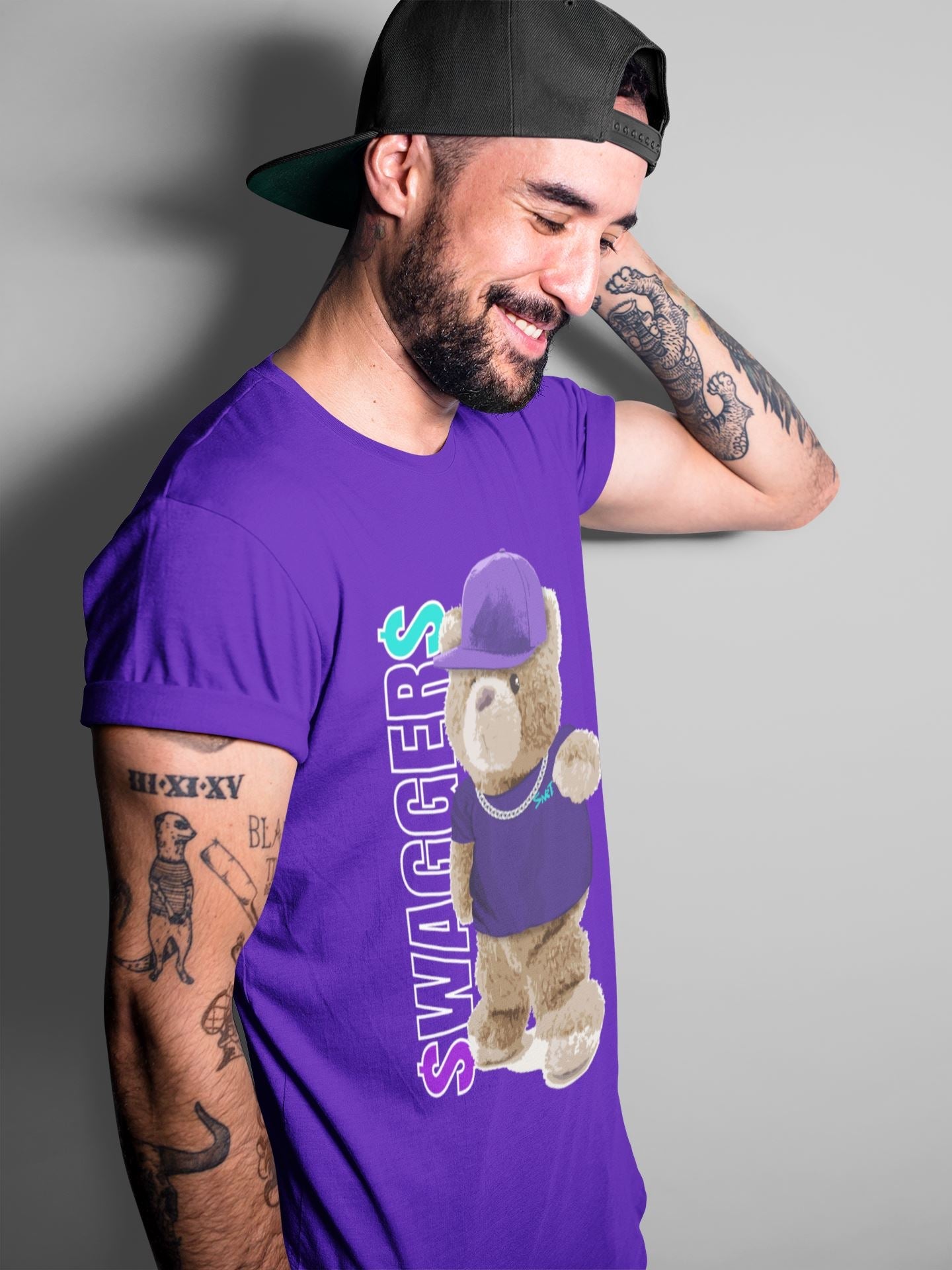 Jordan 5 Purple Grape Sneaker Match Tees Bear Swaggers Sneaker Tees Jordan 5 Purple Grape Sneaker Release Tees Unisex Shirts