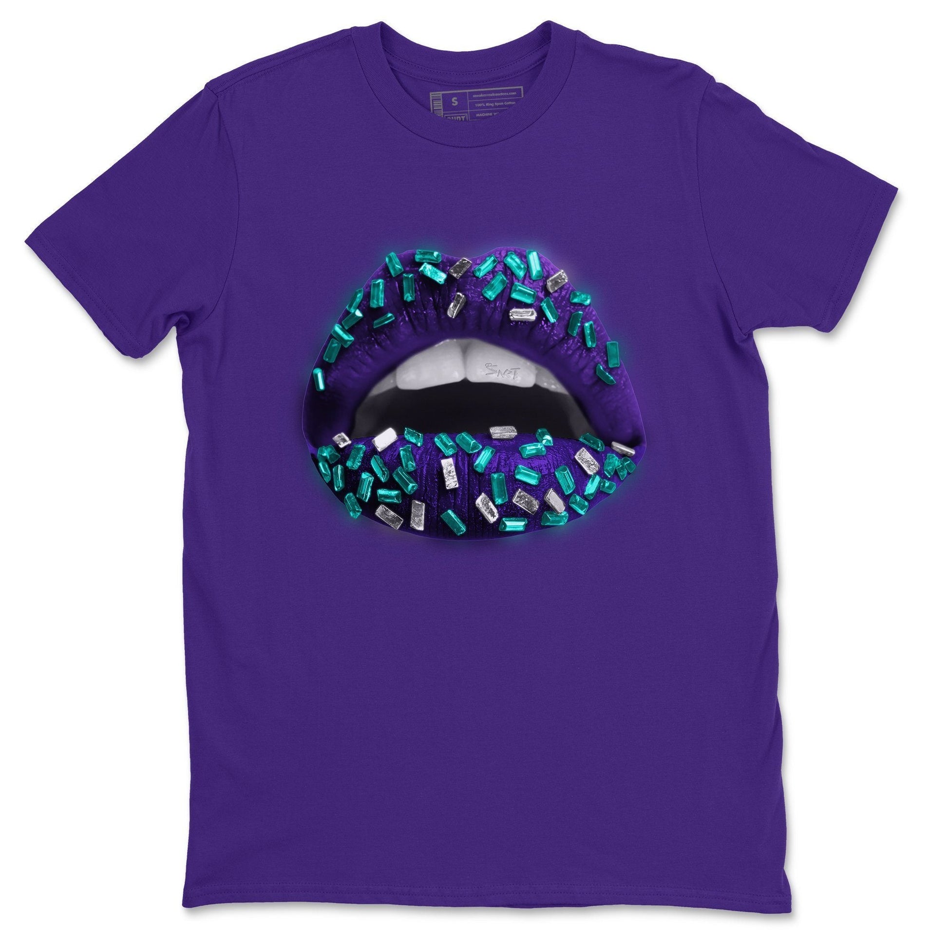 Jordan 5 Purple Grape Sneaker Match Tees Lips Jewel Sneaker Tees Jordan 5 Purple Grape Sneaker Release Tees Unisex Shirts