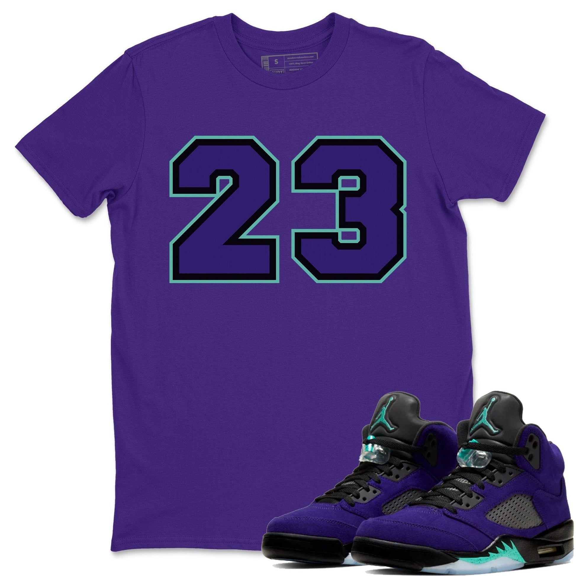 Jordan 5 Purple Grape Sneaker Match Tees 23 Sneaker Tees Jordan 5 Purple Grape Sneaker Release Tees Unisex Shirts