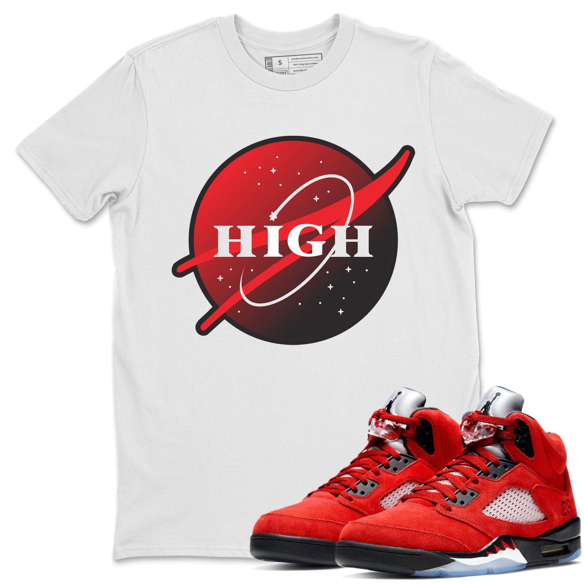 Jordan 5 Raging Bull Sneaker Match Tees High Sneaker Tees Jordan 5 Raging Bull Sneaker Release Tees Unisex Shirts