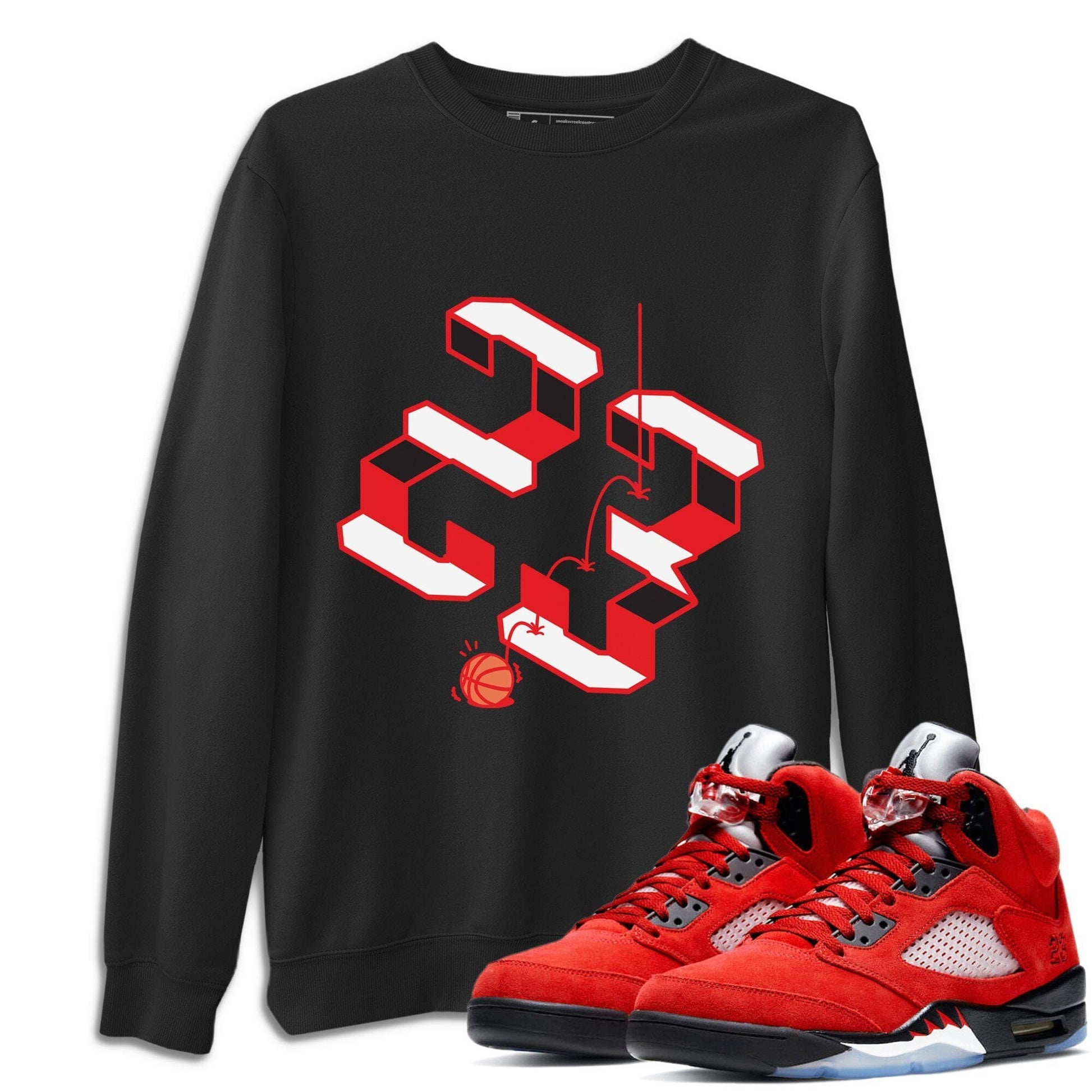 Jordan 5 Raging Bull Sneaker Match Tees Steps Sneaker Tees Jordan 5 Raging Bull Sneaker Release Tees Unisex Shirts