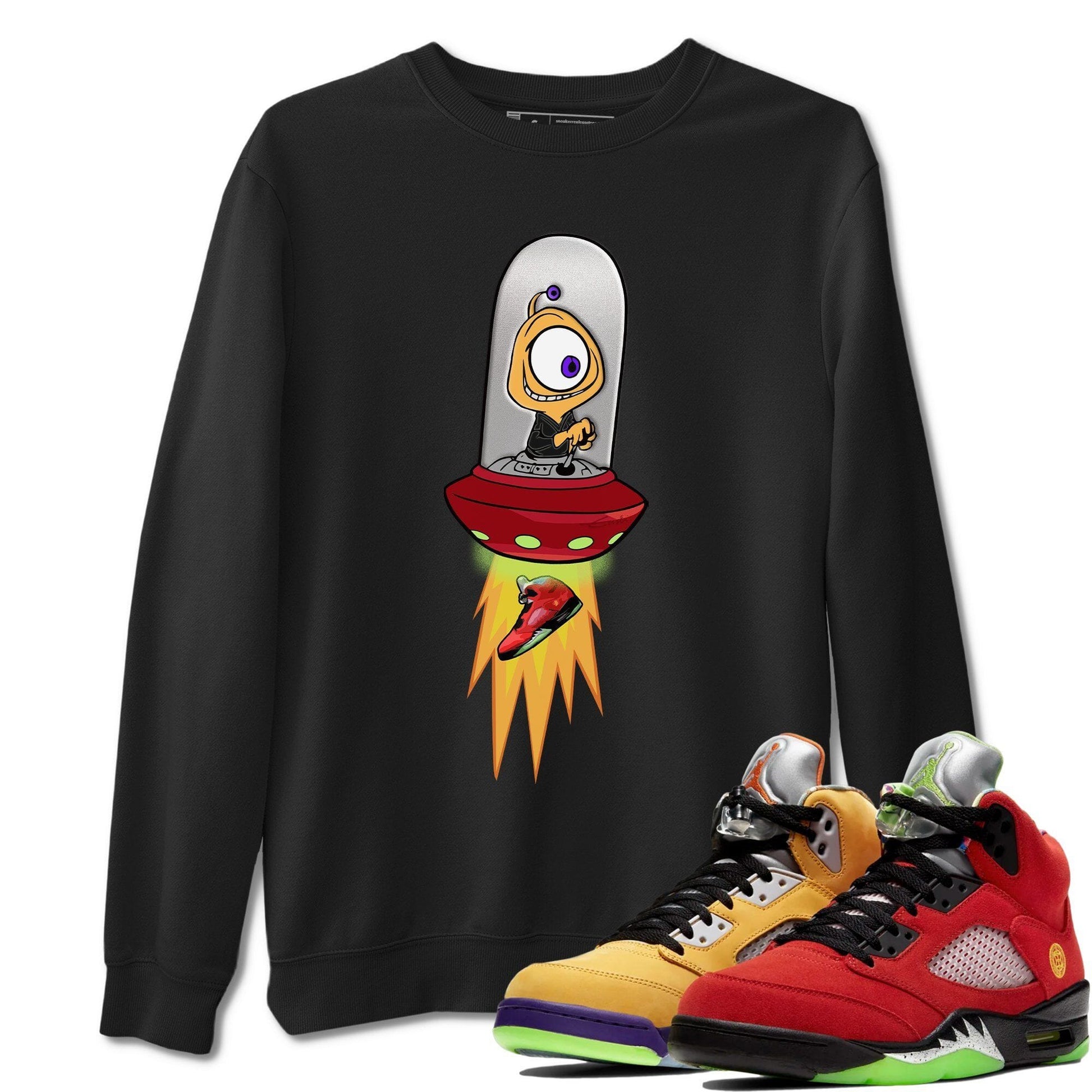 Jordan 5 What The Sneaker Match Tees Alien Sneaker Tees Jordan 5 What The Sneaker Release Tees Unisex Shirts