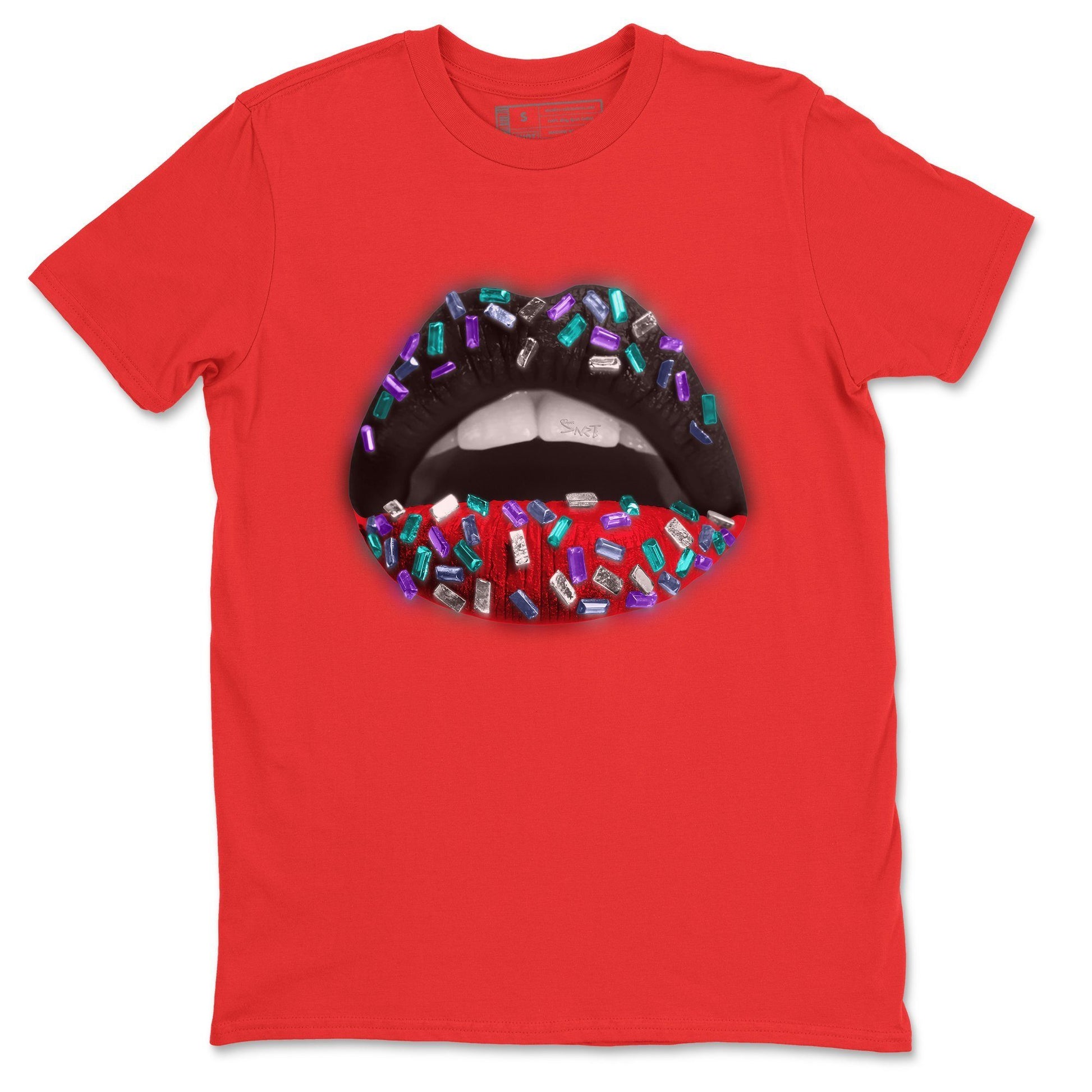 Jordan 5 Top 3 Sneaker Match Tees Lips Jewel Sneaker Tees Jordan 5 Top 3 Sneaker Release Tees Unisex Shirts