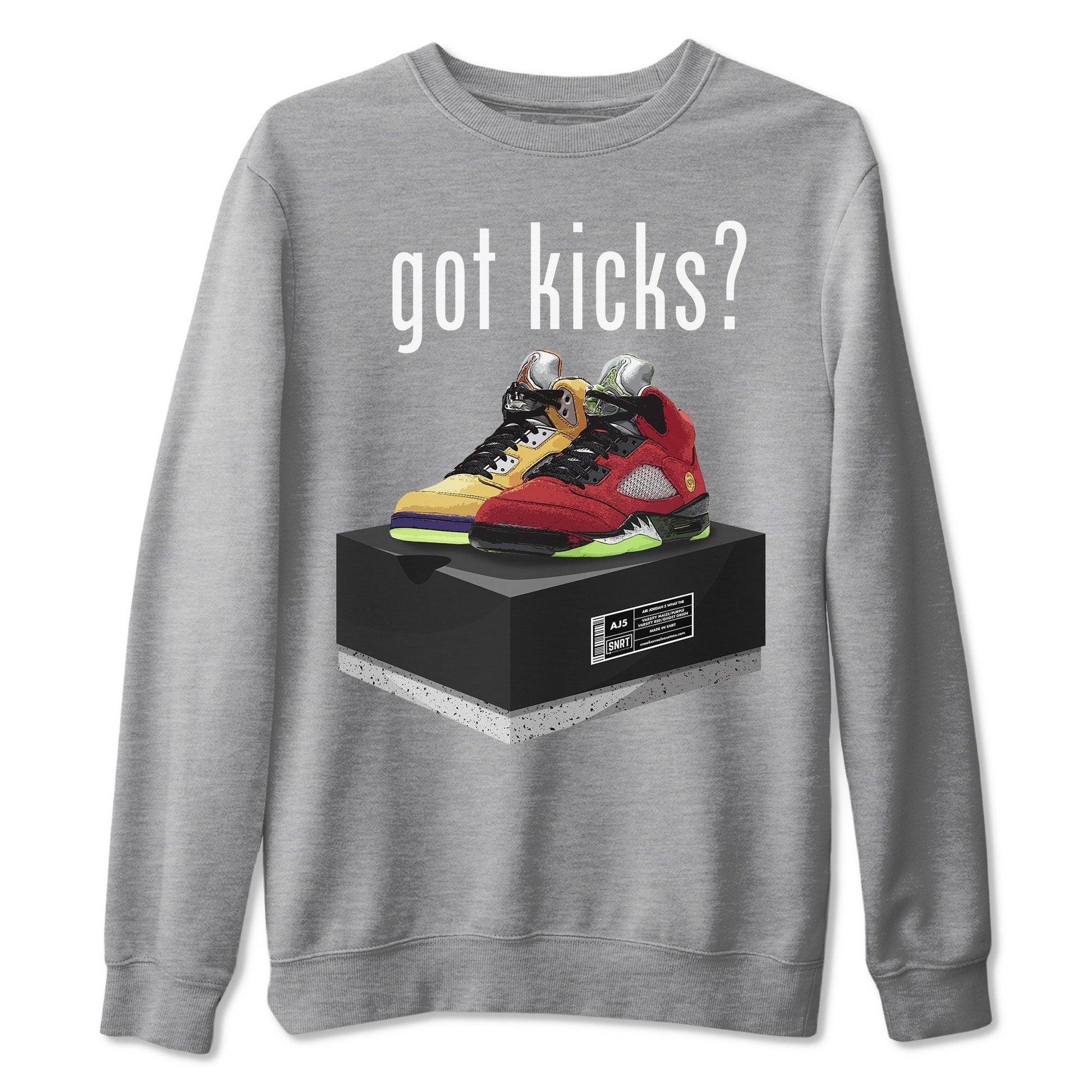 Jordan 5 What The Sneaker Match Tees Got Kicks Sneaker Tees Jordan 5 What The Sneaker Release Tees Unisex Shirts