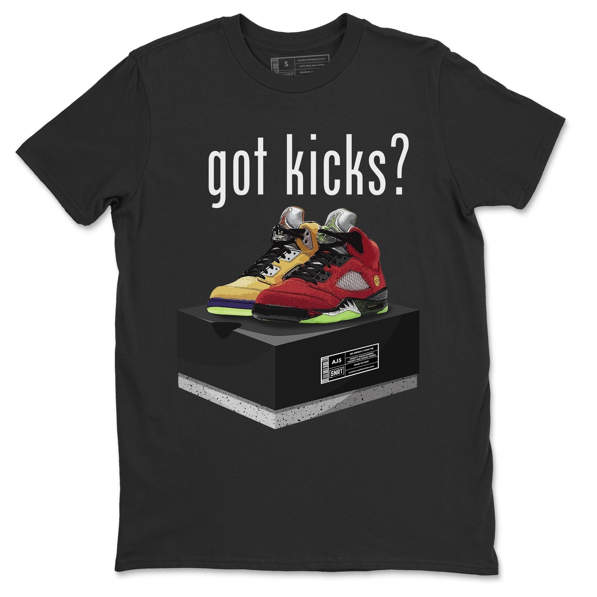 Jordan 5 What The Sneaker Match Tees Got Kicks Sneaker Tees Jordan 5 What The Sneaker Release Tees Unisex Shirts