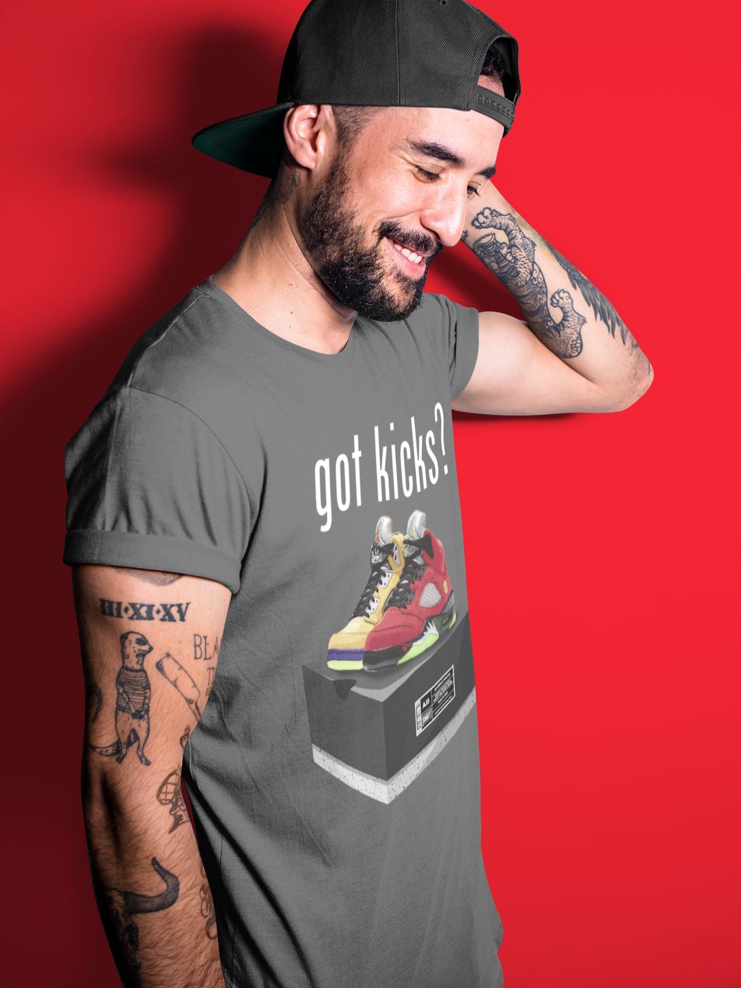 Jordan 5 What The Sneaker Match Tees Got Kicks Sneaker Tees Jordan 5 What The Sneaker Release Tees Unisex Shirts